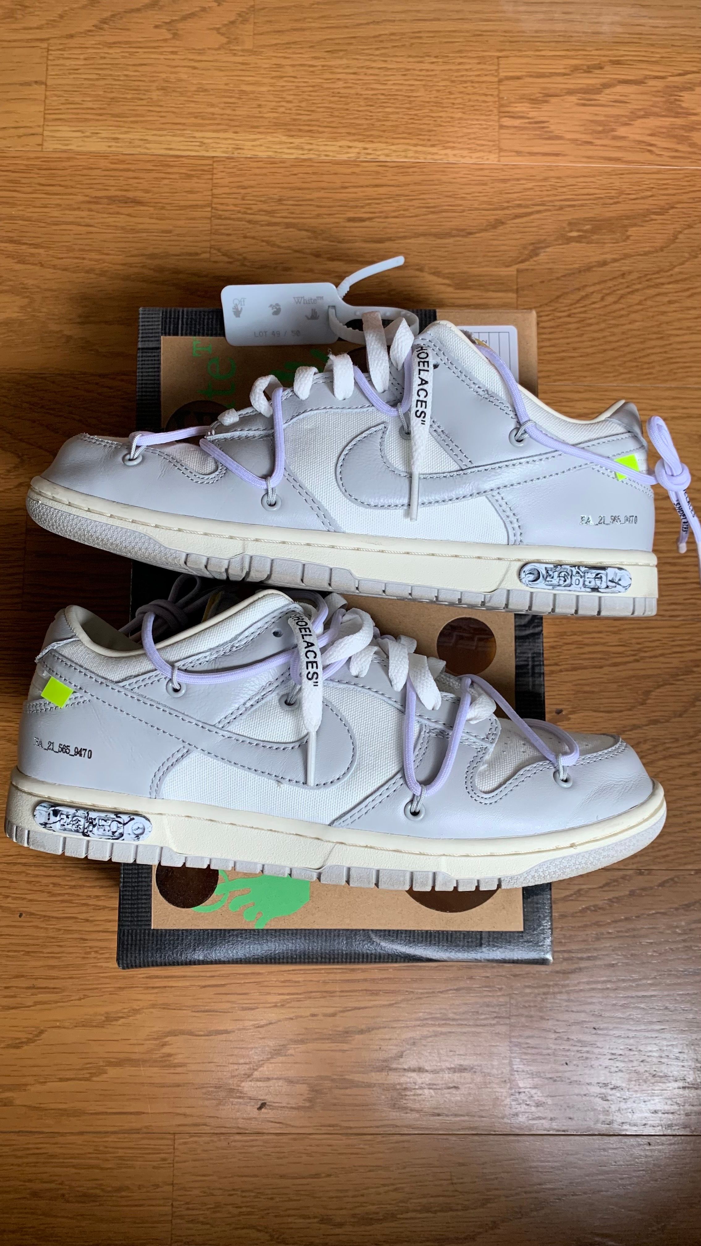 Off-White × Nike Dunk Low 1 of 50 "Lot.49"