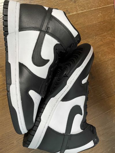 Nike Women's Dunk High "Black and White"