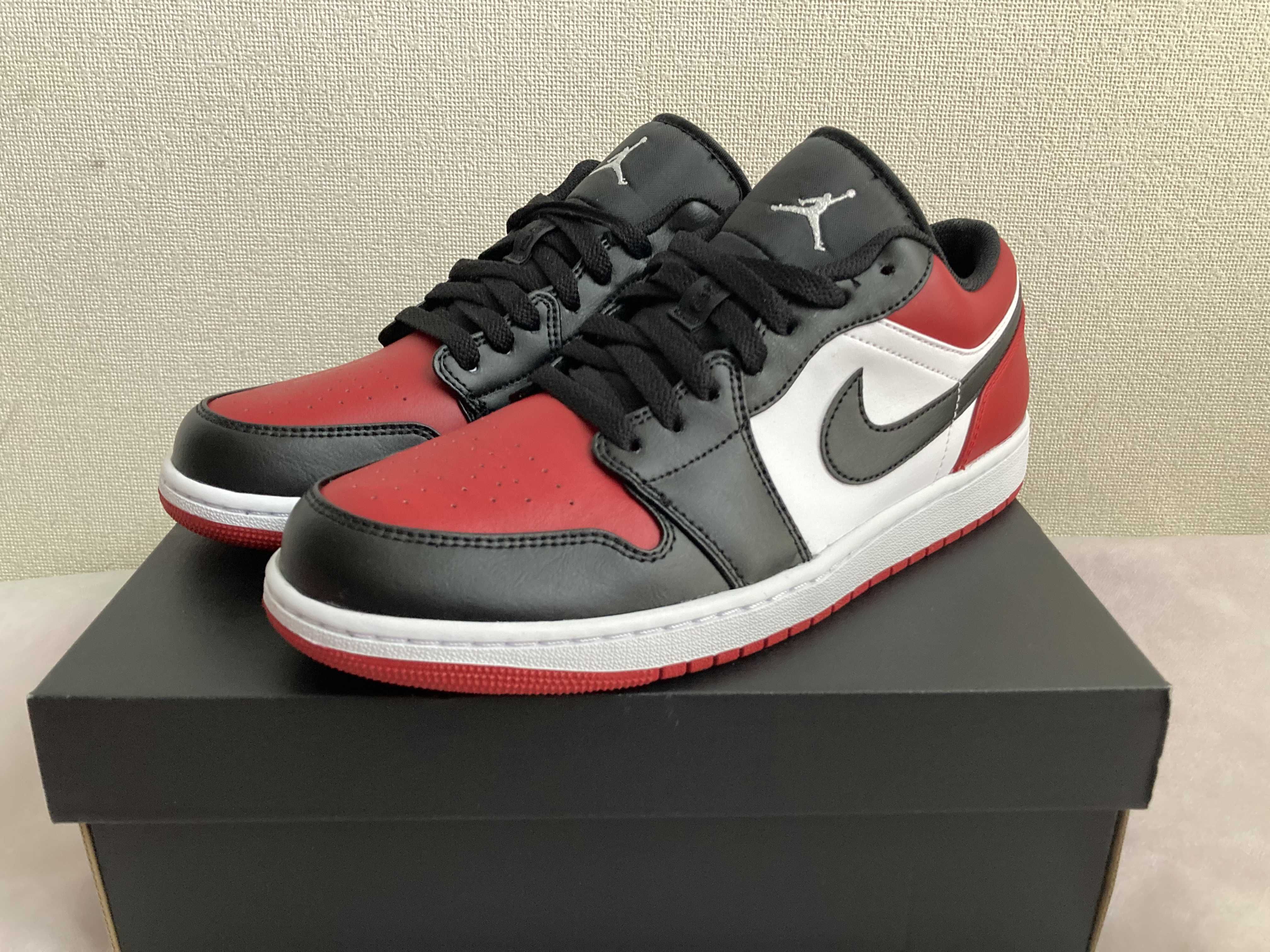 Nike Air Jordan 1 Low "Bred Toe"