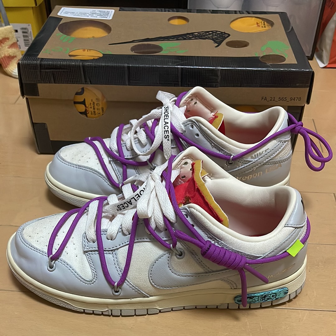 Off-White × Nike Dunk Low 1 of 50 "Lot.45"