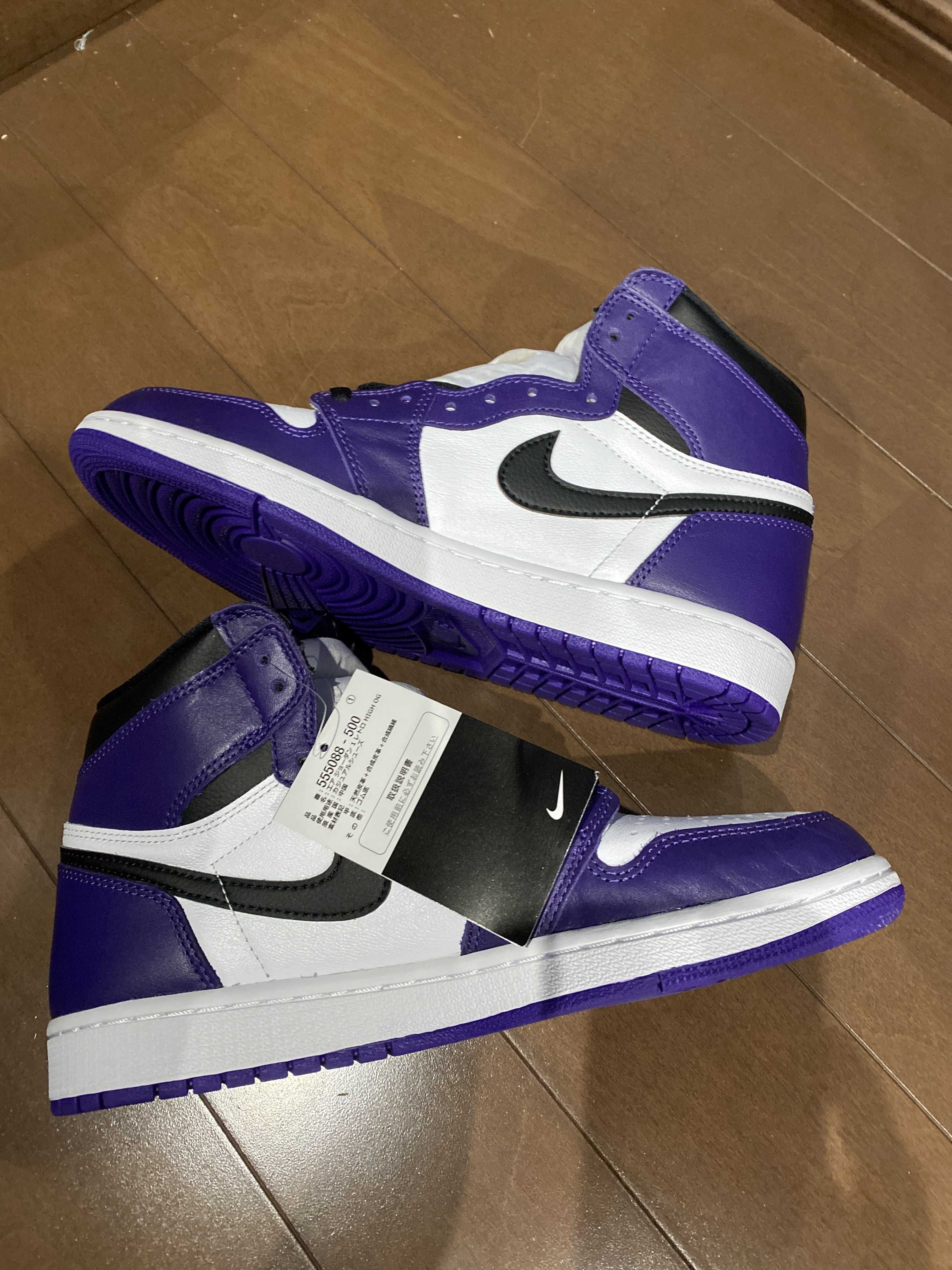Nike Air Jordan 1 Retro High OG "Court Purple White/Black" (2020)   