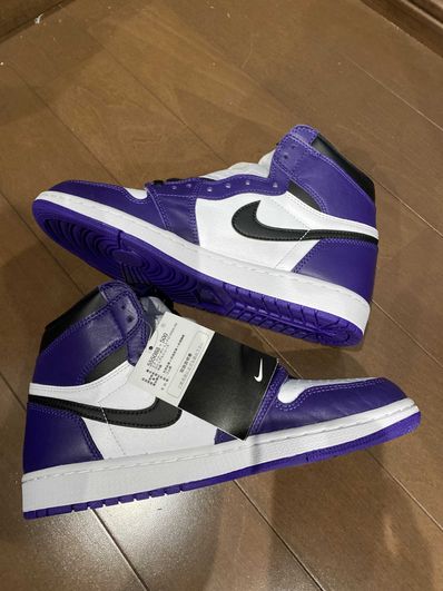 Nike Air Jordan 1 Retro High OG "Court Purple White/Black" (2020)