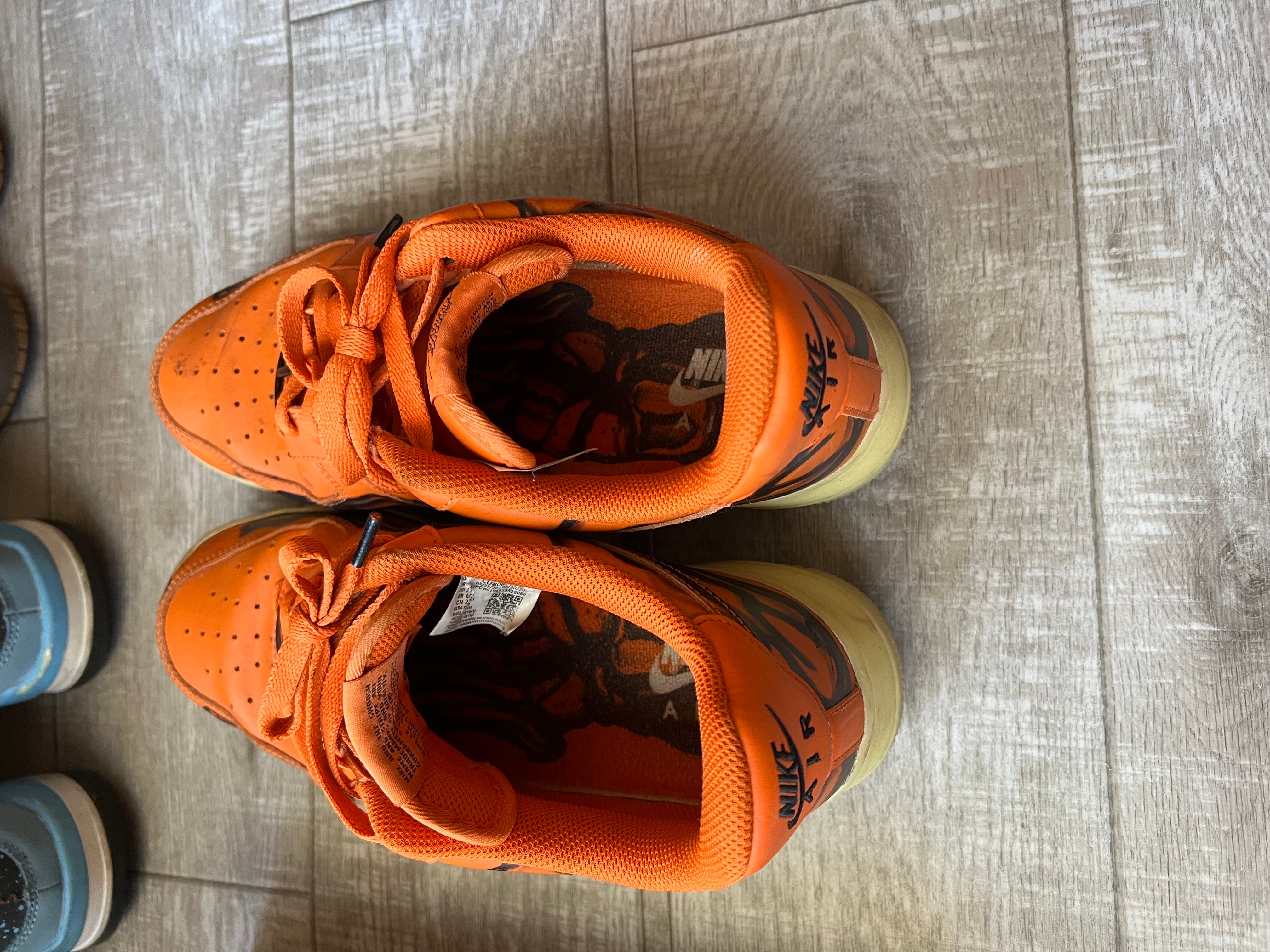 Nike Air Force 1 Low "Orange Skelton"