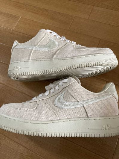 Stussy × Nike Air Force 1 Low "Fossil Stone"