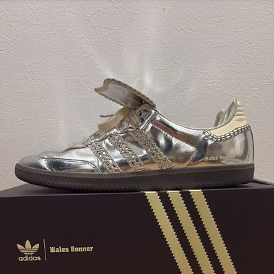 Wales Bonner × adidas Samba "Silver"