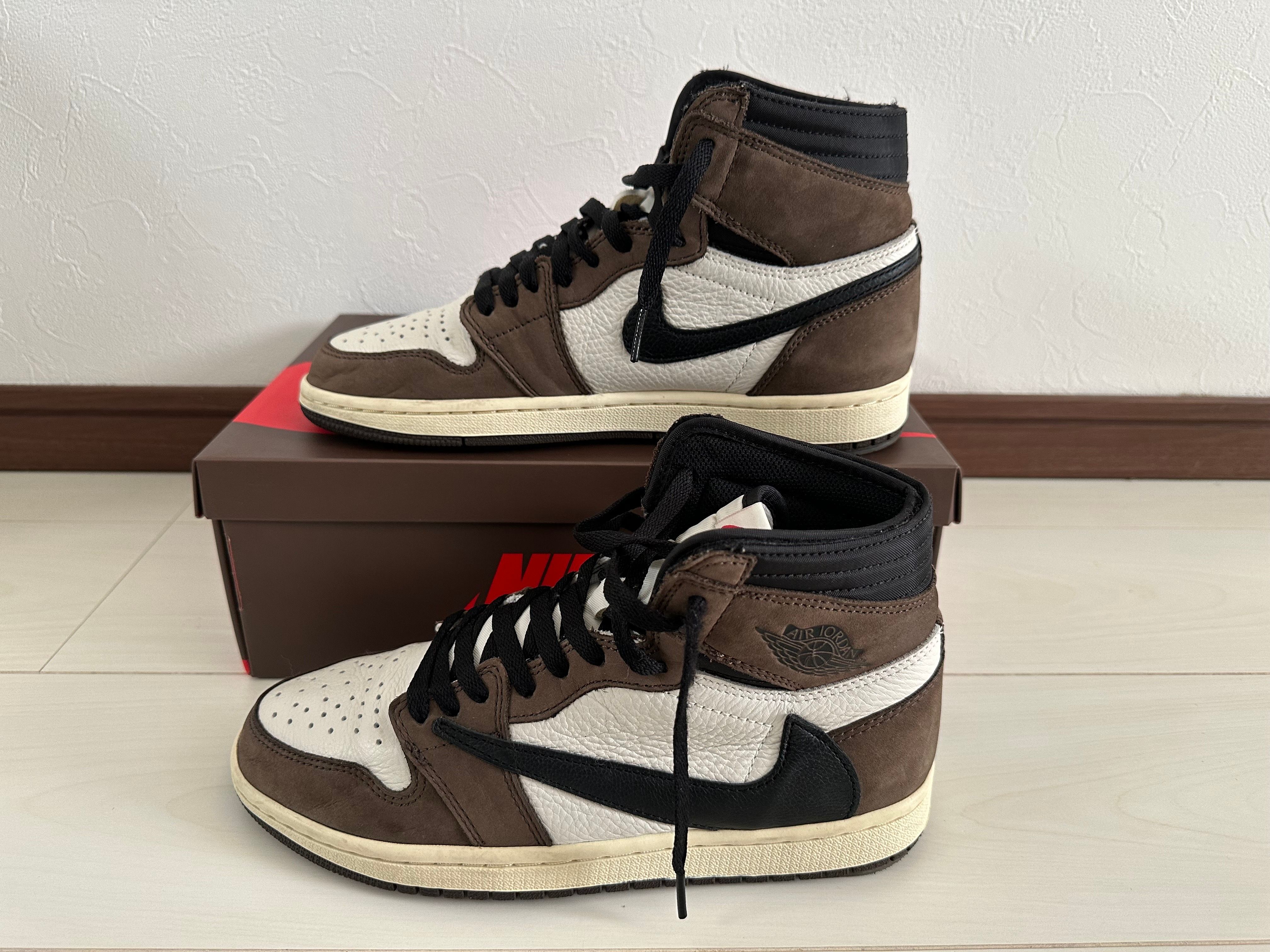 Travis Scott × Nike Air Jordan 1 Retro High OG TS SP "Sail/Dark Mocha"