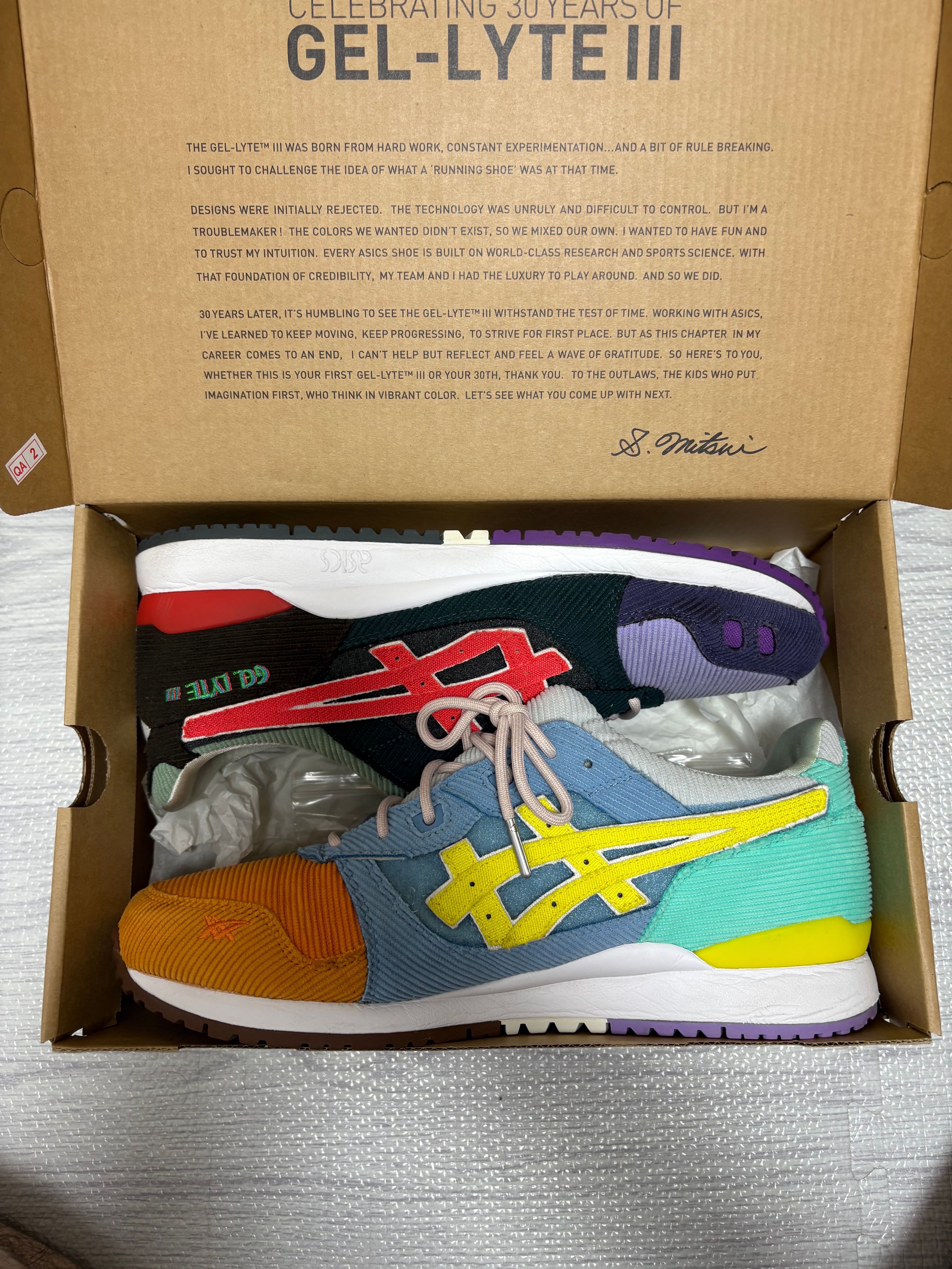 Sean Wotherspoon × atmos × Asics Gel-Lyte 3 OG "Multi"