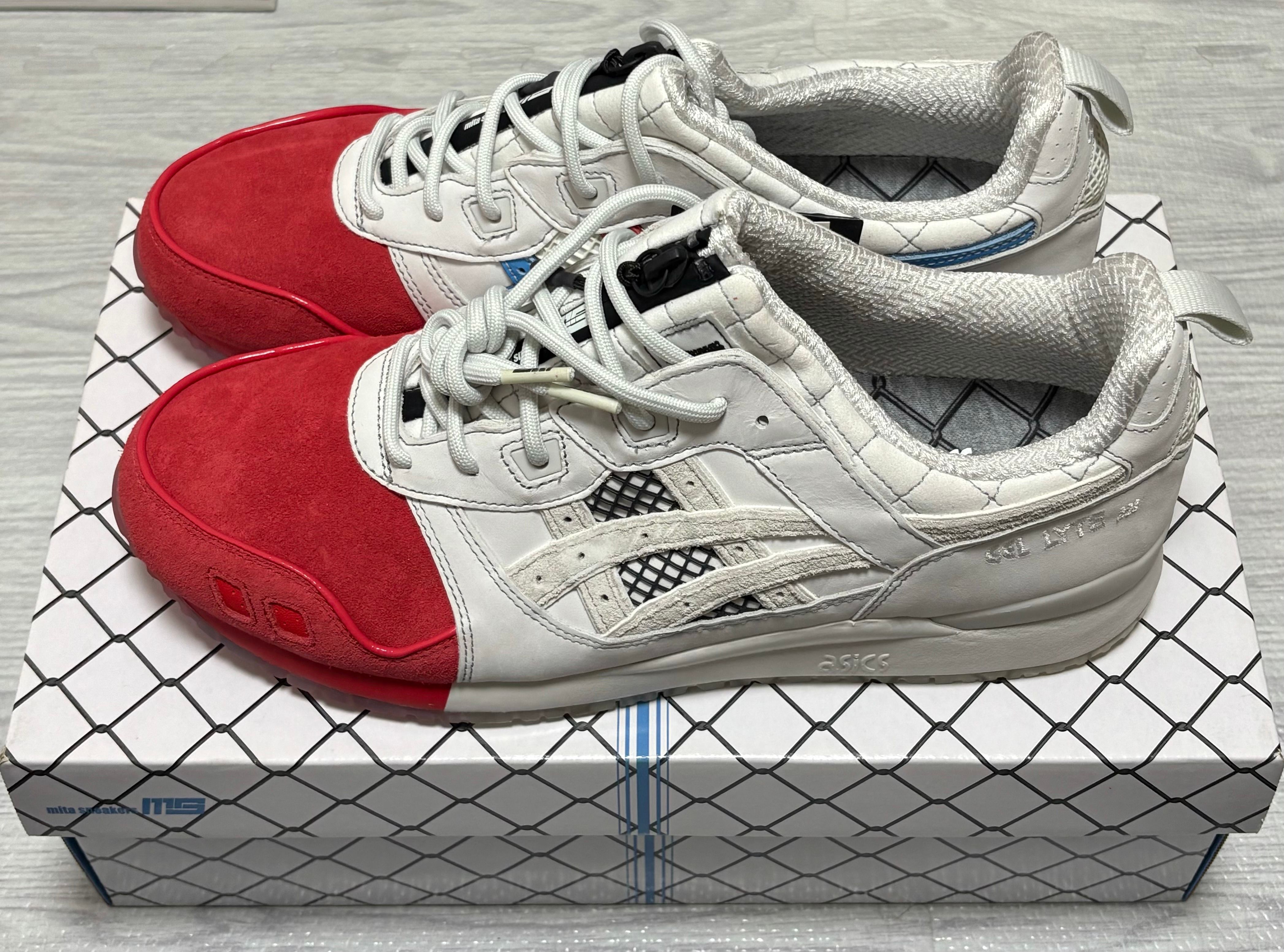 mita sneakers × Asics Gel-Lyte III 30th Anniversary "White/Red-Blue"