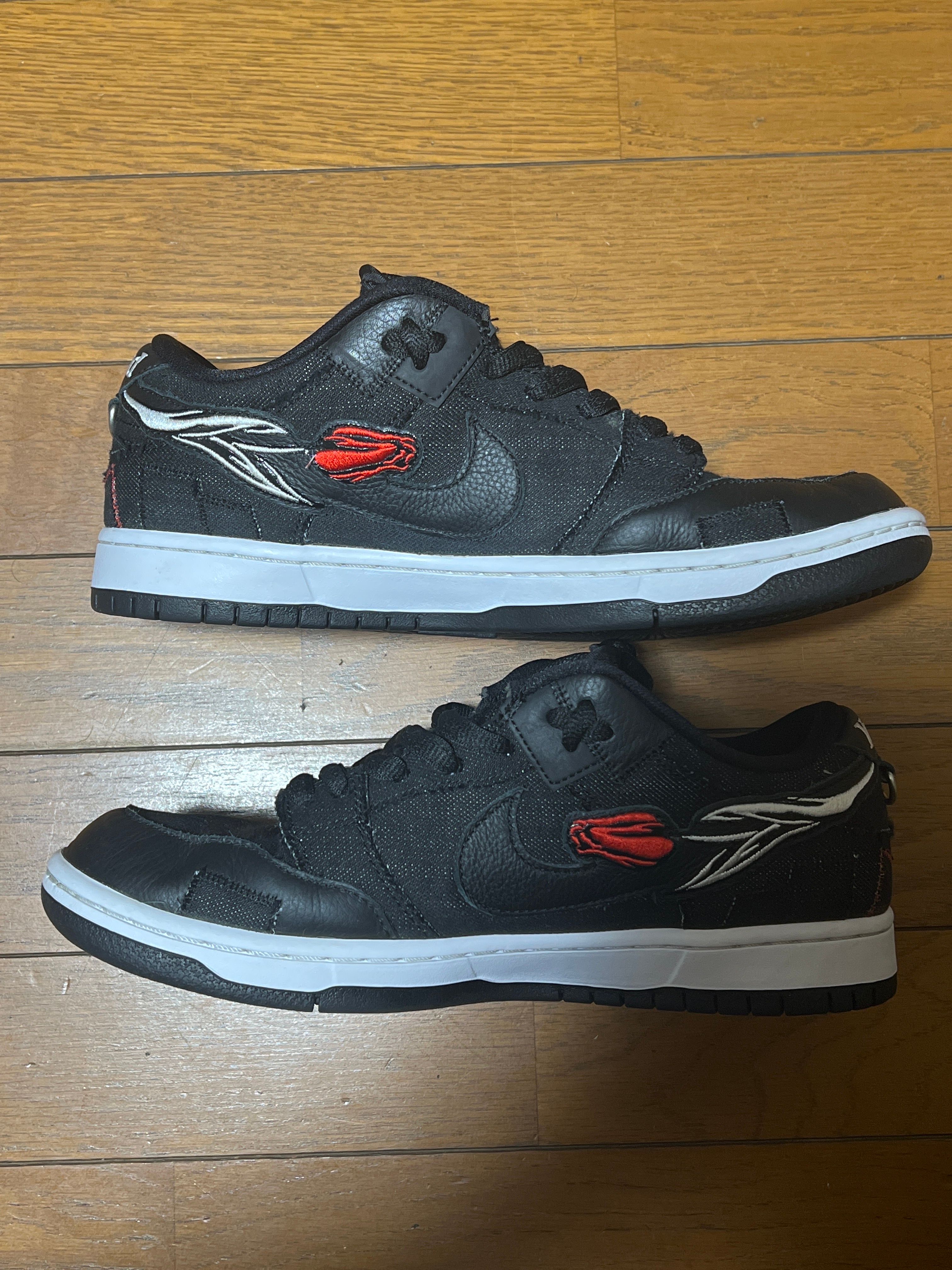 Wasted Youth × Nike SB Dunk Low "Black Denim" / VERDY