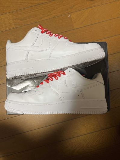 Supreme × Nike Air Force 1 Low "White"