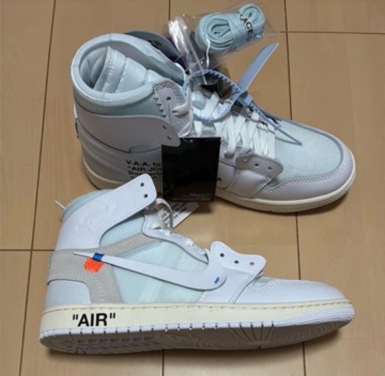 Virgil Abloh Archive (V.A.A.) × Nike Air Jordan 1 Retro High OG "Alaska"
