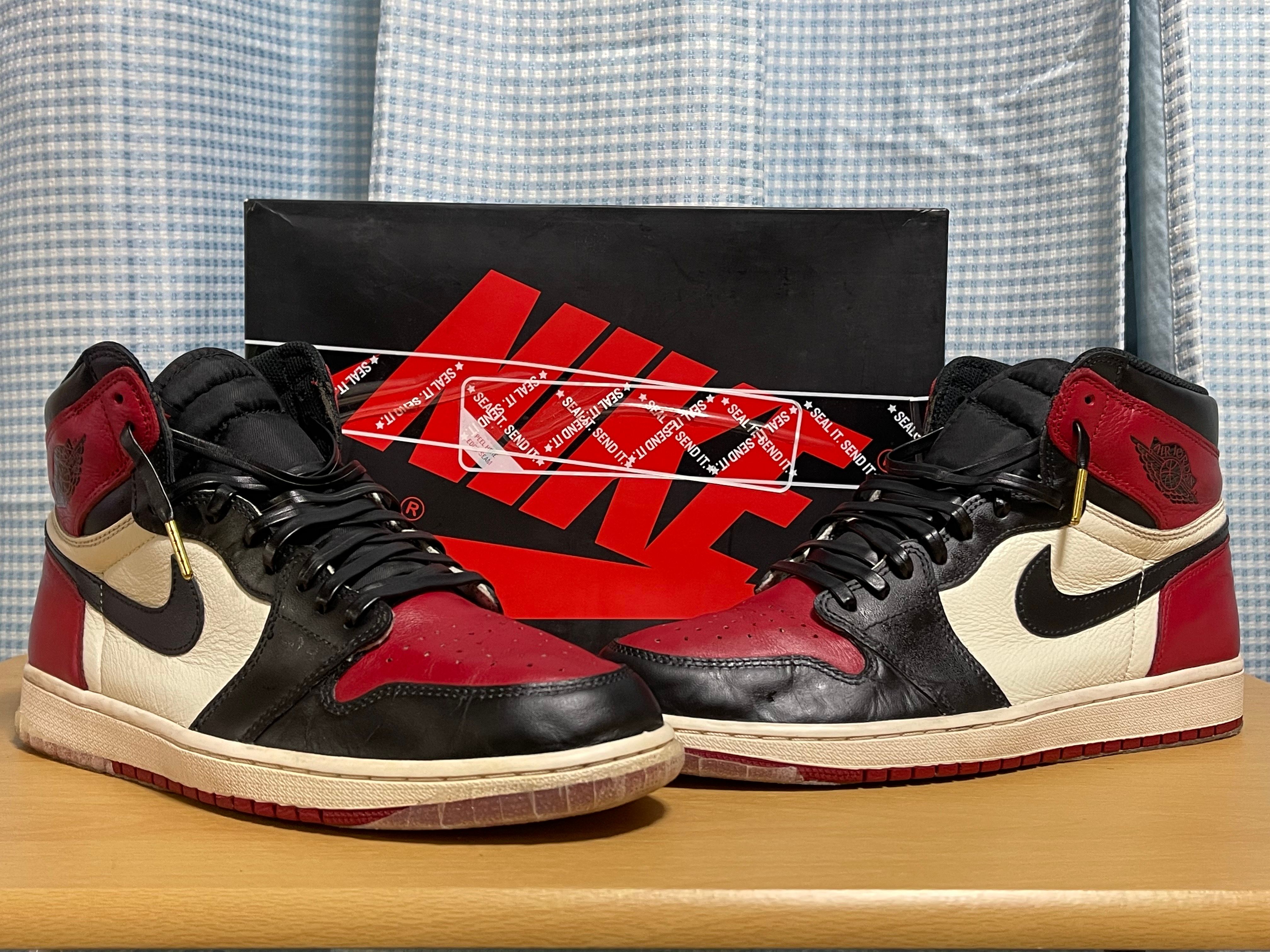 Nike Air Jordan 1 Retro High OG "Bred Toe"
