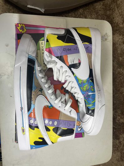 RUOHAN WANG × NIKE BLAZER MID FLYLEATHER