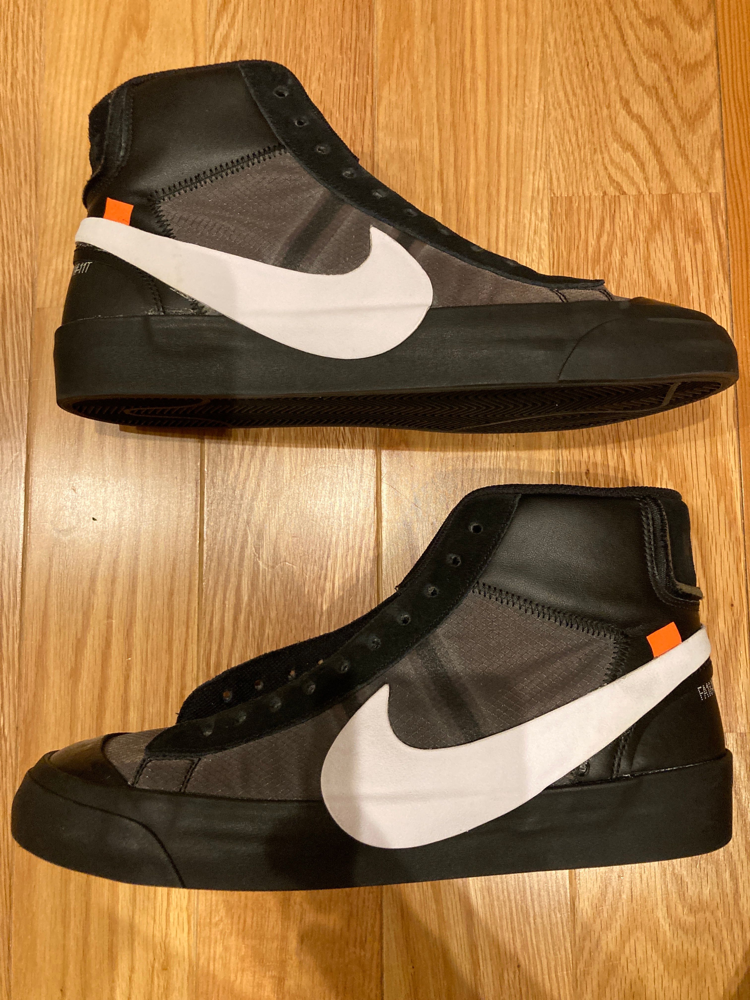 Off-White × Nike Blazer Studio Mid "Grim Reaper"