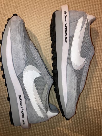 Fragment × sacai × Nike LD Waffle "Light Smoke Grey"