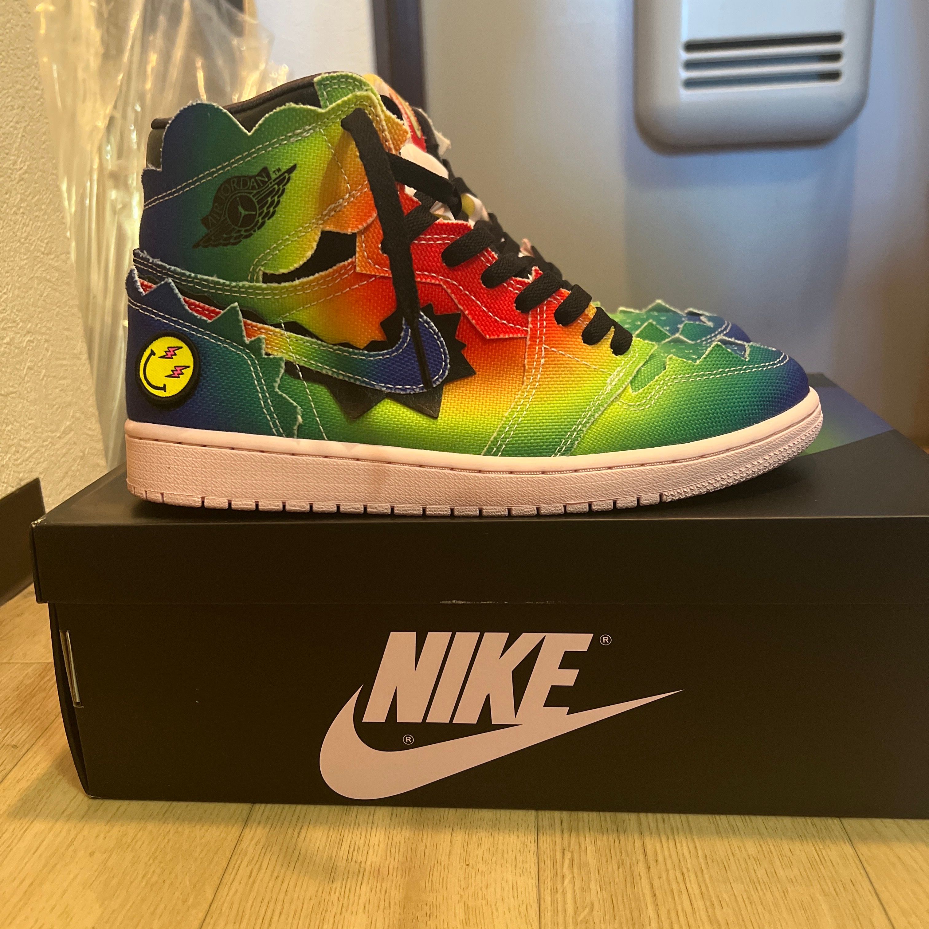 J Balvin × Nike Air Jordan 1 High OG "Rainbow"
