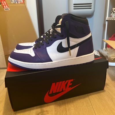 Nike Air Jordan 1 Retro High OG "Court Purple White/Black" (2020)