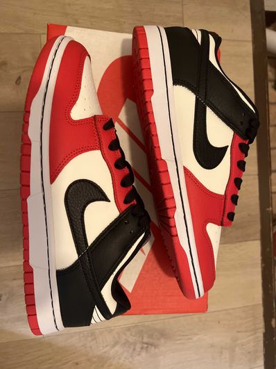 NBA × Nike Dunk Low EMB 75th Anniversary "Chicago Bulls"