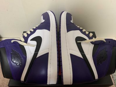 Nike Air Jordan 1 Retro High OG "Court Purple White/Black" (2020)