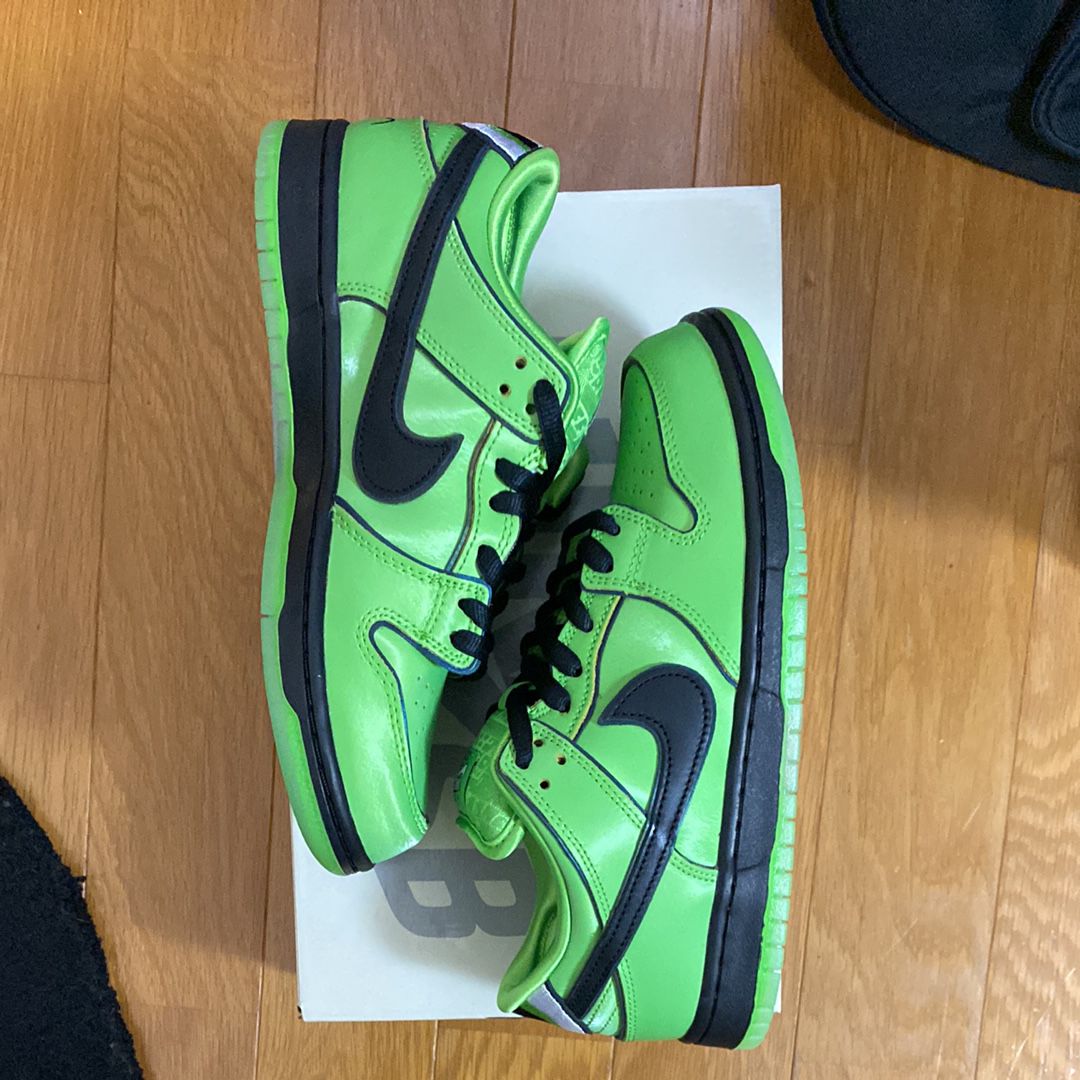 The Powerpuff Girls × Nike SB Dunk Low Pro QS "Buttercup"