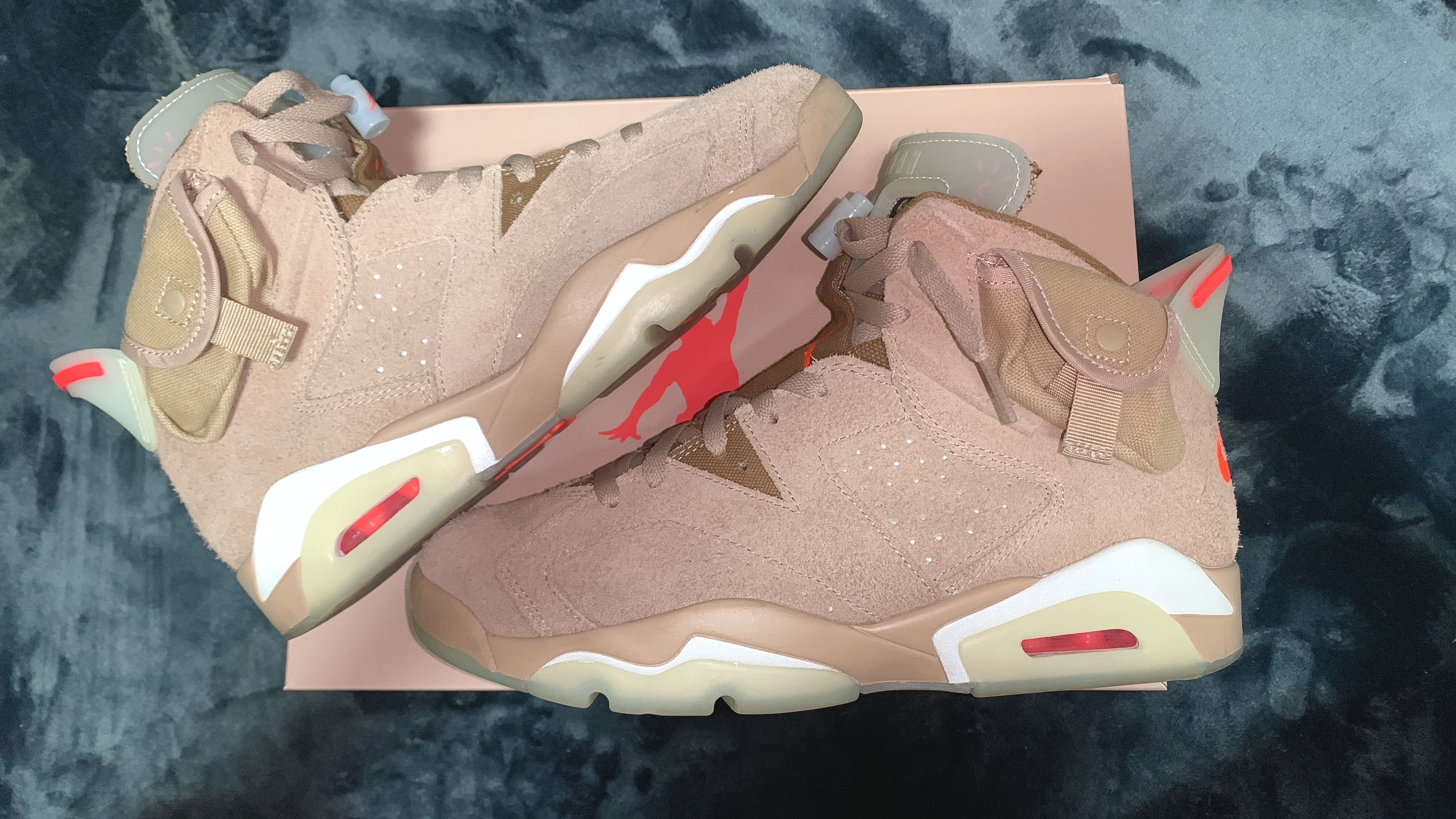 Travis Scott × Nike Air Jordan 6 "British Khaki"