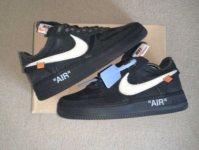 Off-White × Nike Air Force 1 Low "Black"