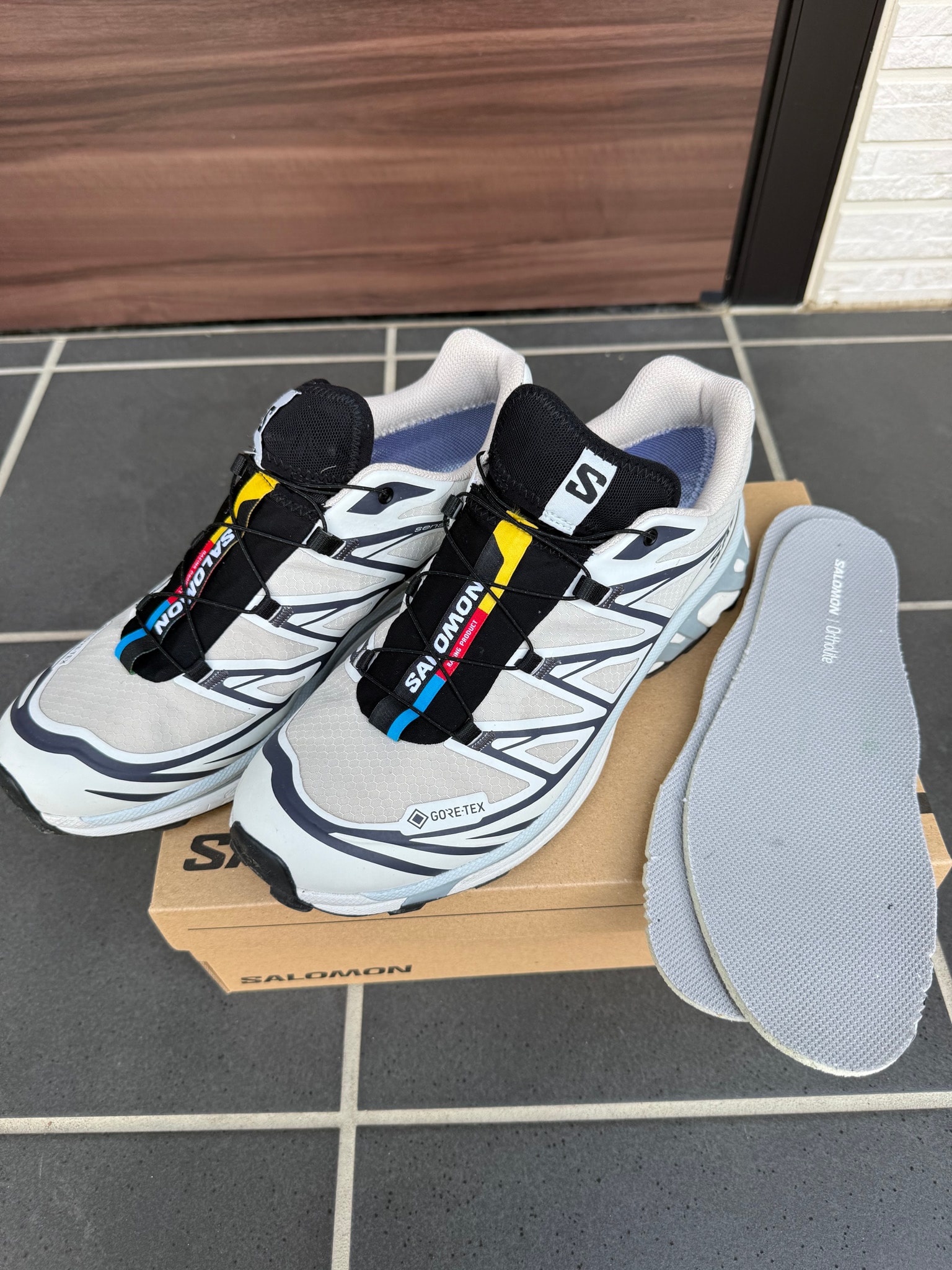 Salomon XT-6 GORE-TEX "Silver Cloud/Black"