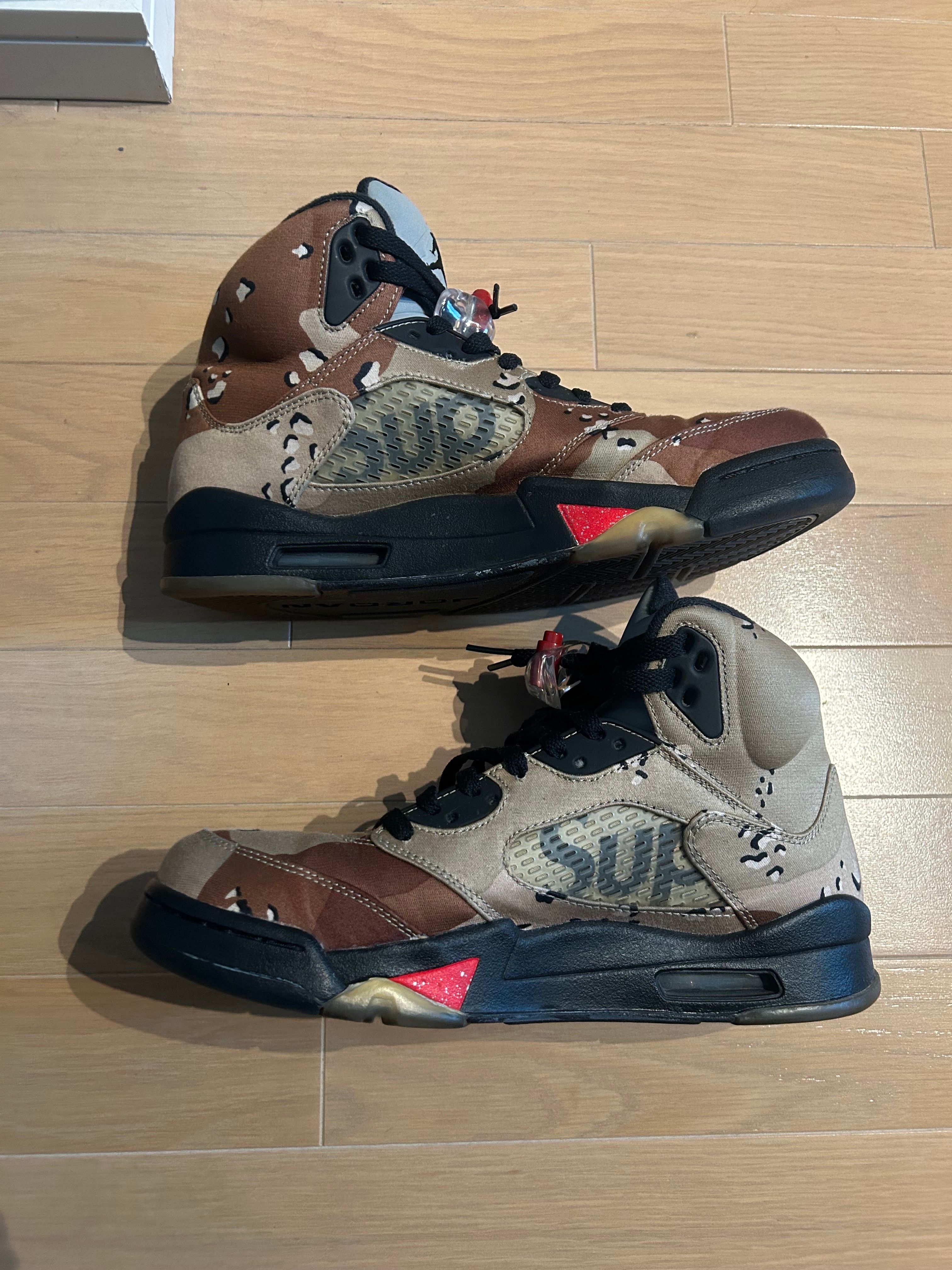 Supreme × Nike Air Jordan 5 Retro "Desert Camo"