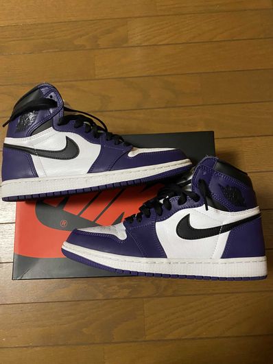 Nike Air Jordan 1 Retro High OG "Court Purple White/Black" (2020)