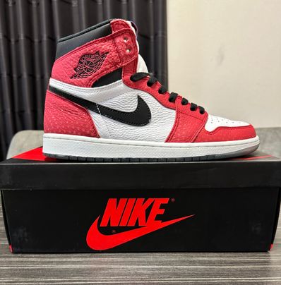 Spiderman × Nike Air Jordan 1 Origin Story "Gym Red/White/Photo Blue/Black"