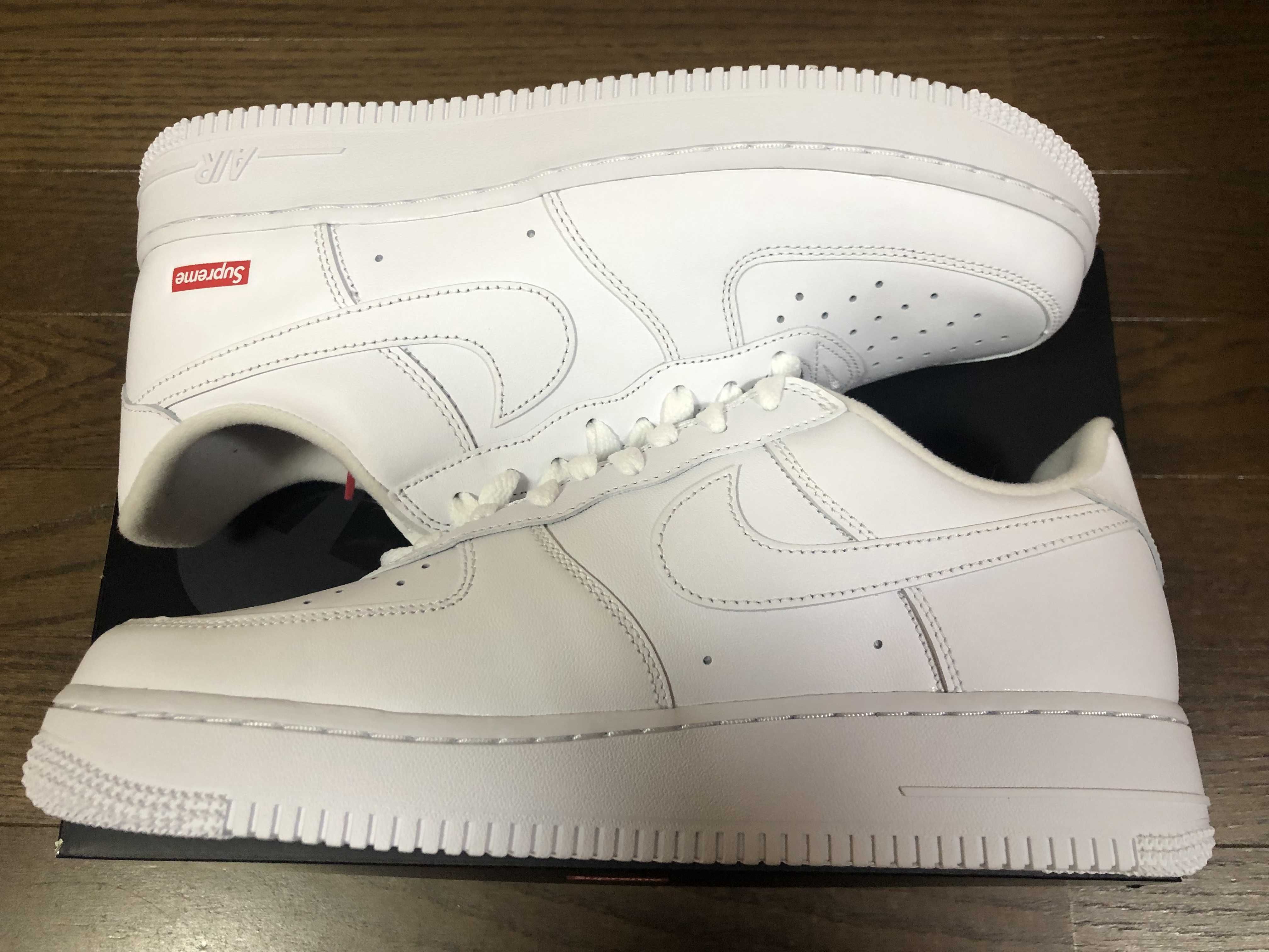 Supreme × Nike Air Force 1 Low "White"