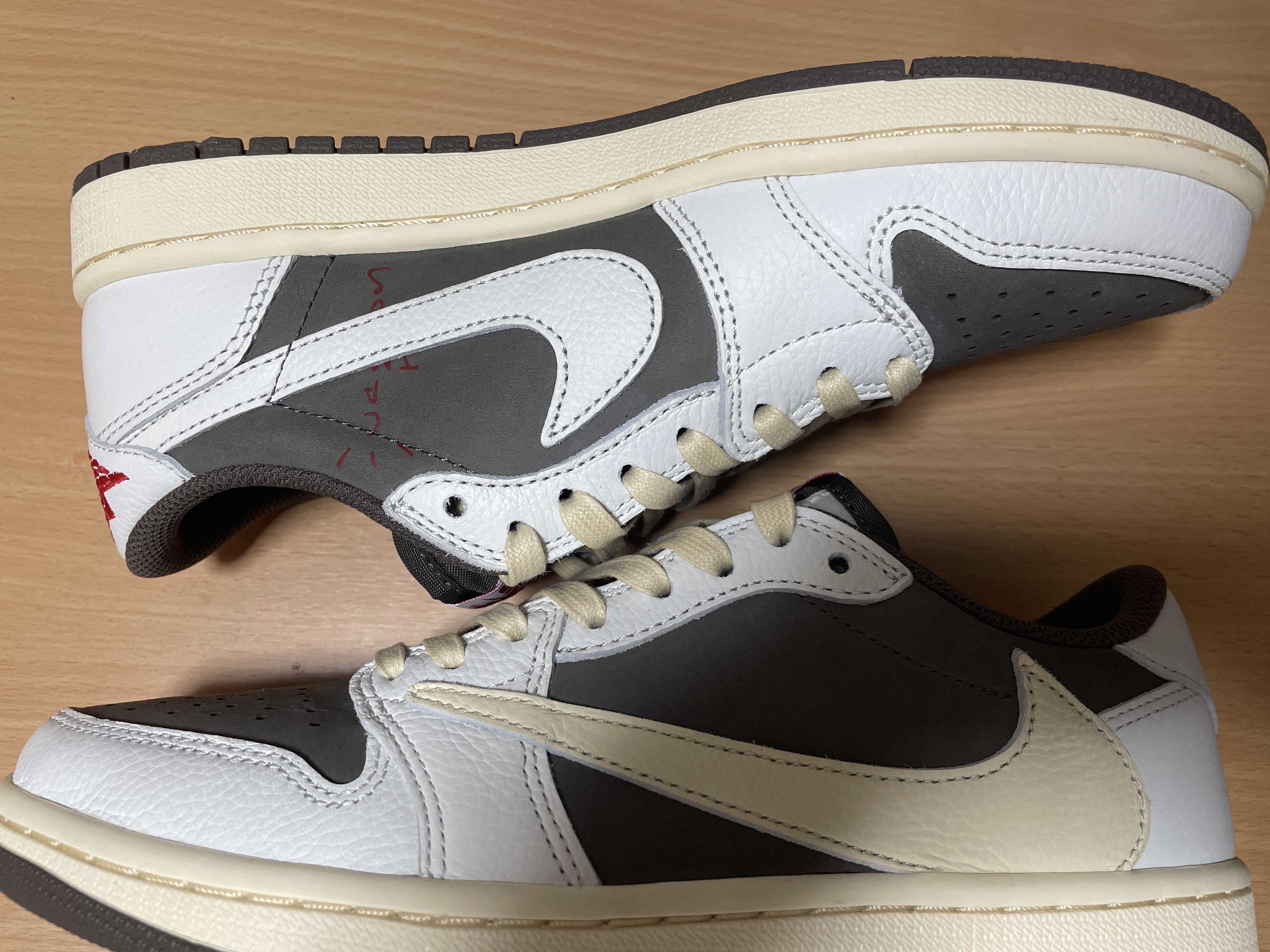 Travis Scott × Nike Air Jordan 1 Low OG SP "Reverse Mocha/Sail and Ridgerock"