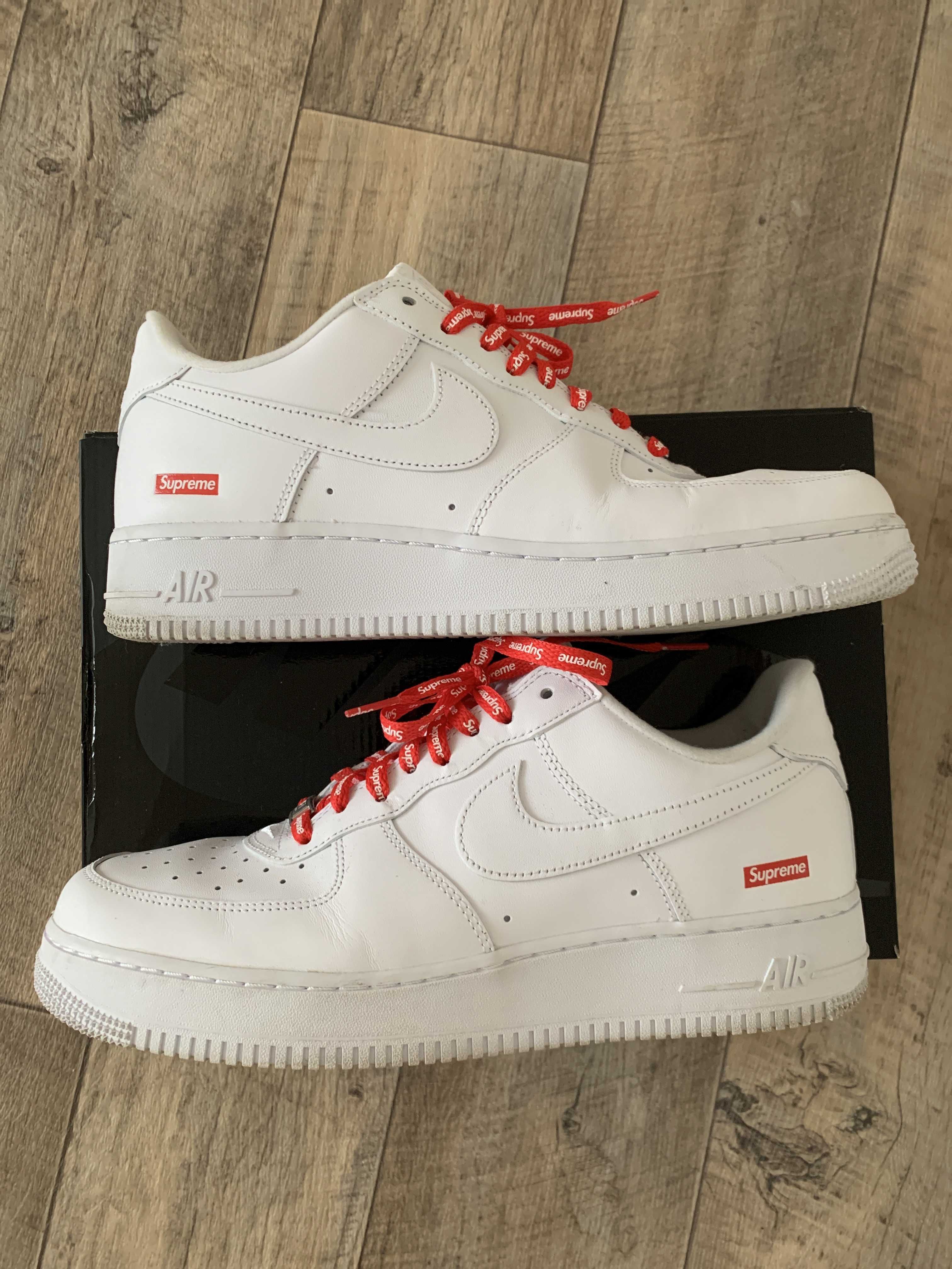 Supreme × Nike Air Force 1 Low "White"