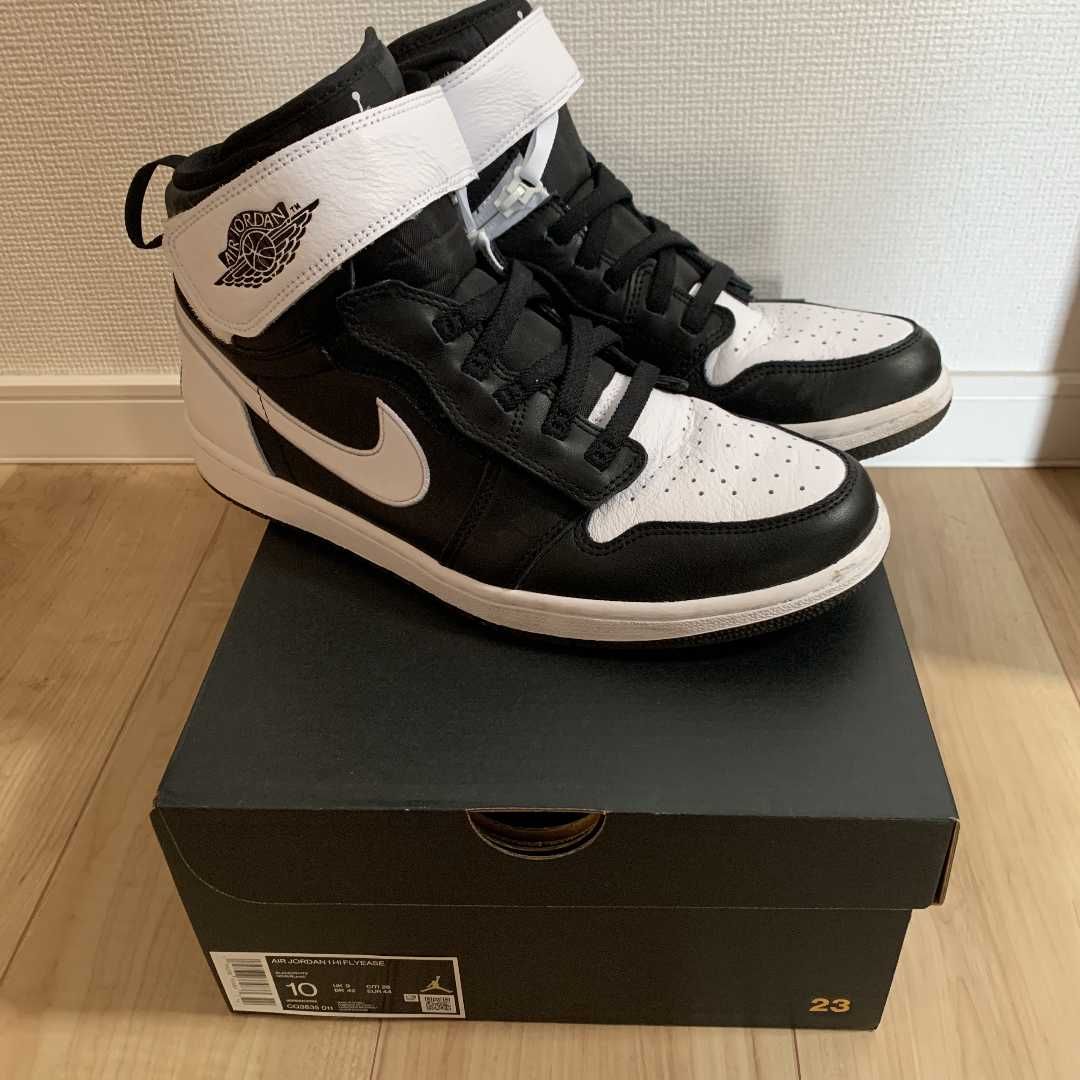 Nike Air Jordan 1 High Flyease "Black and White"