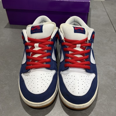 Nike SB Dunk Low "Los Angeles Dodgers/Deep Royal Blue"