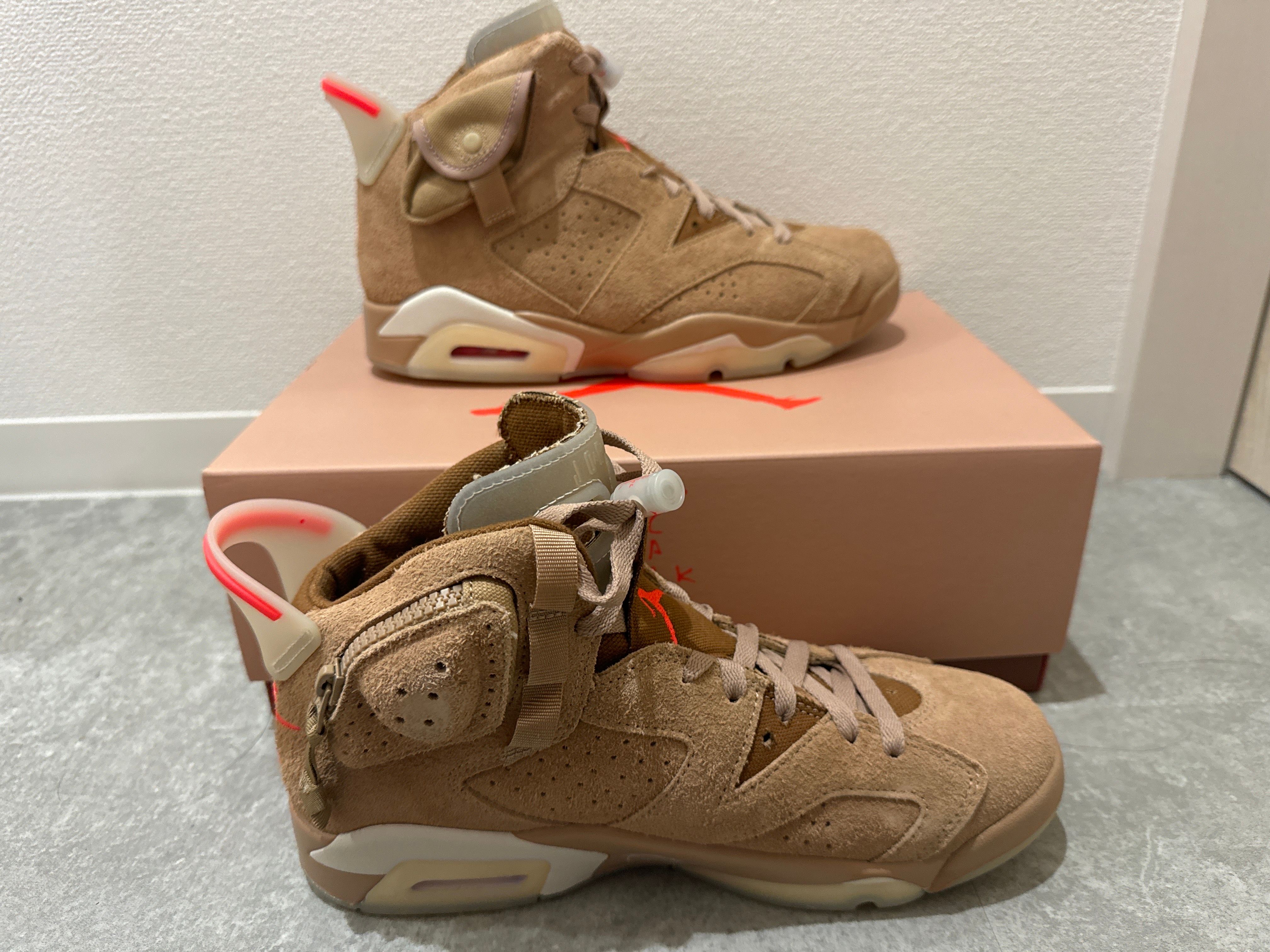 Travis Scott × Nike Air Jordan 6 "British Khaki"