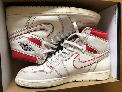 Nike Air Jordan 1 Retro High OG "Sail/University Red"