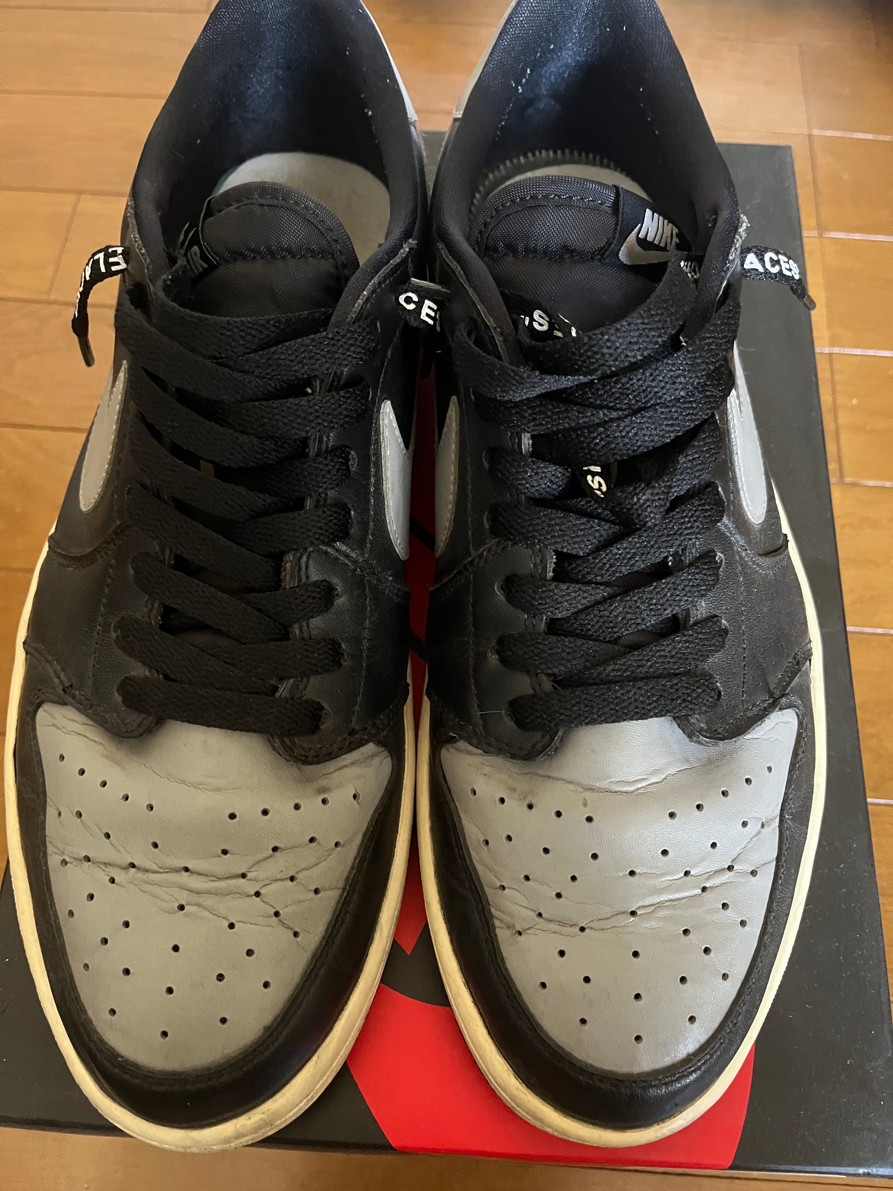 NIKE AIR JORDAN 1 RETRO LOW BLACK GREY (2015)