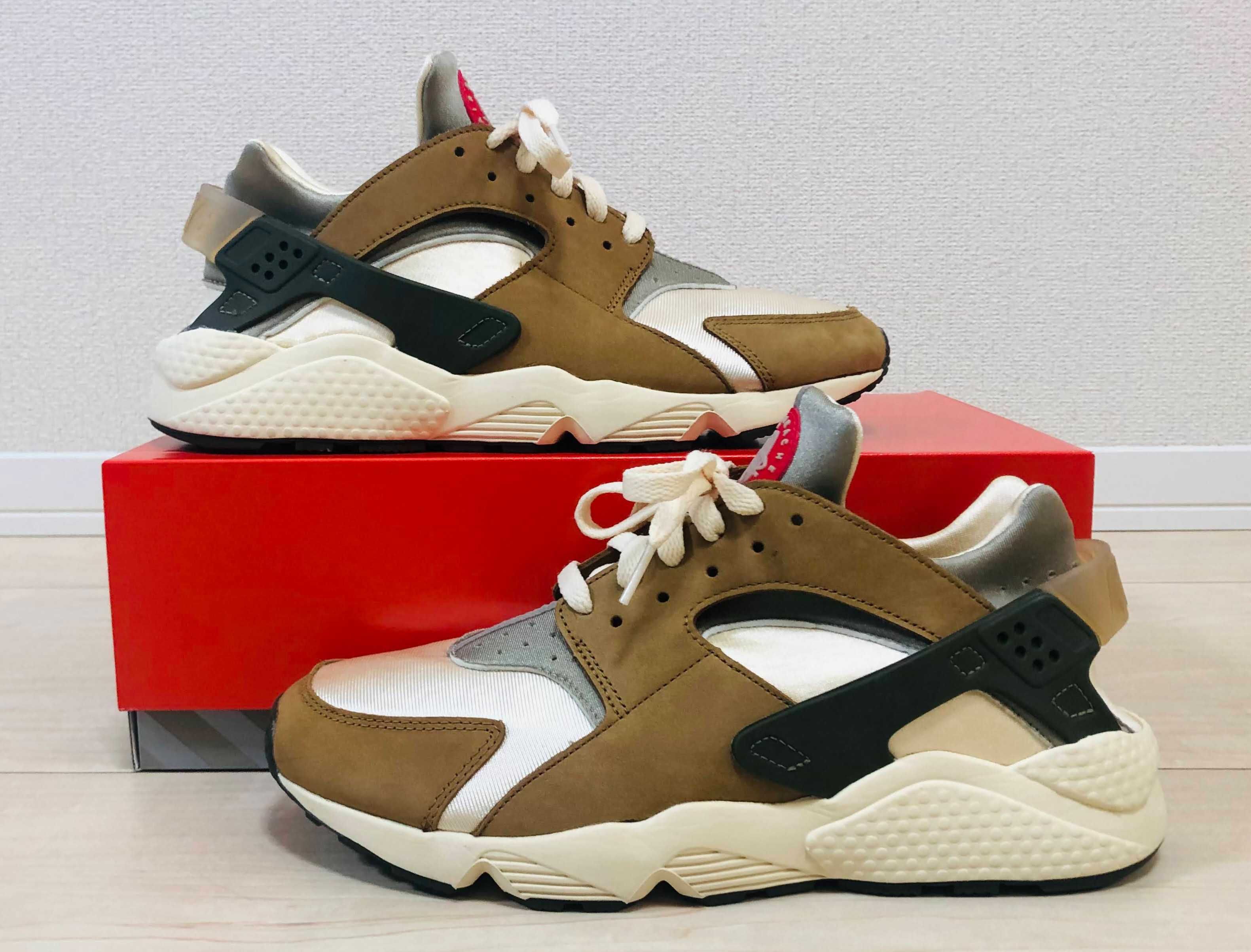 Stussy × Nike Air Huarache "Desert Oak"
