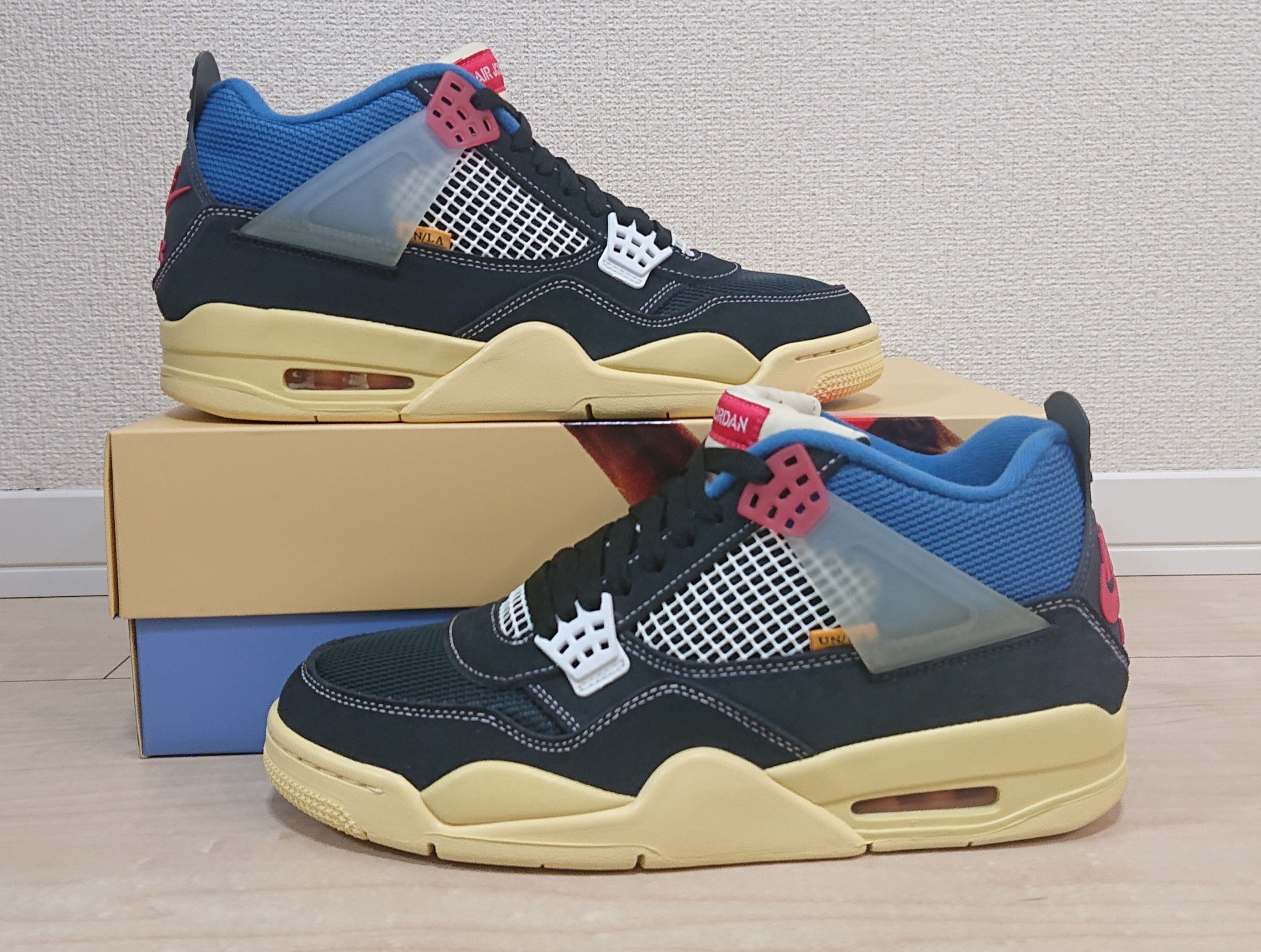 UNION × NIKE AIR JORDAN 4 "OFF NOIR"