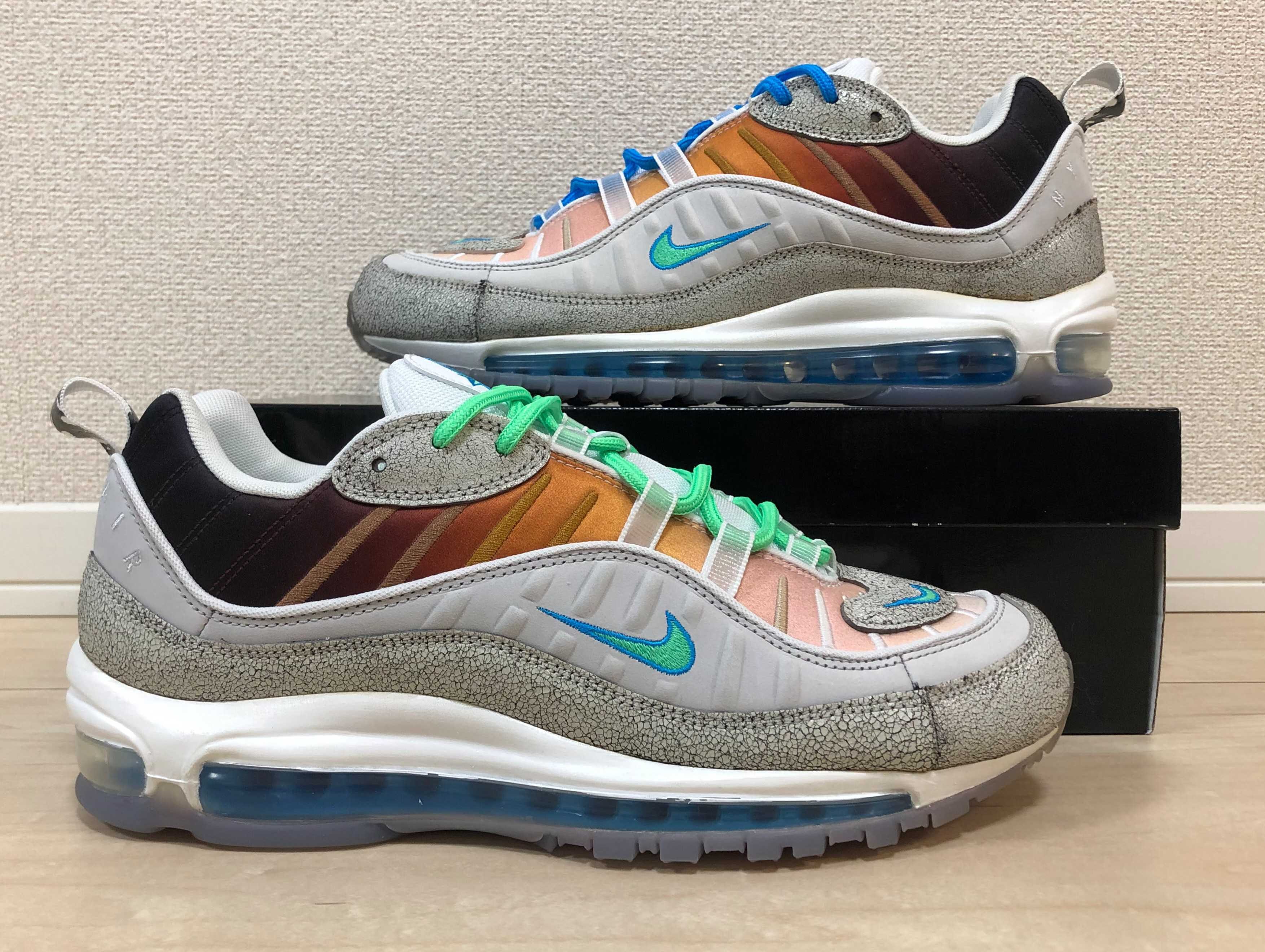 Nike GS Air Max On-Air "Vast Grey/Electro Green"