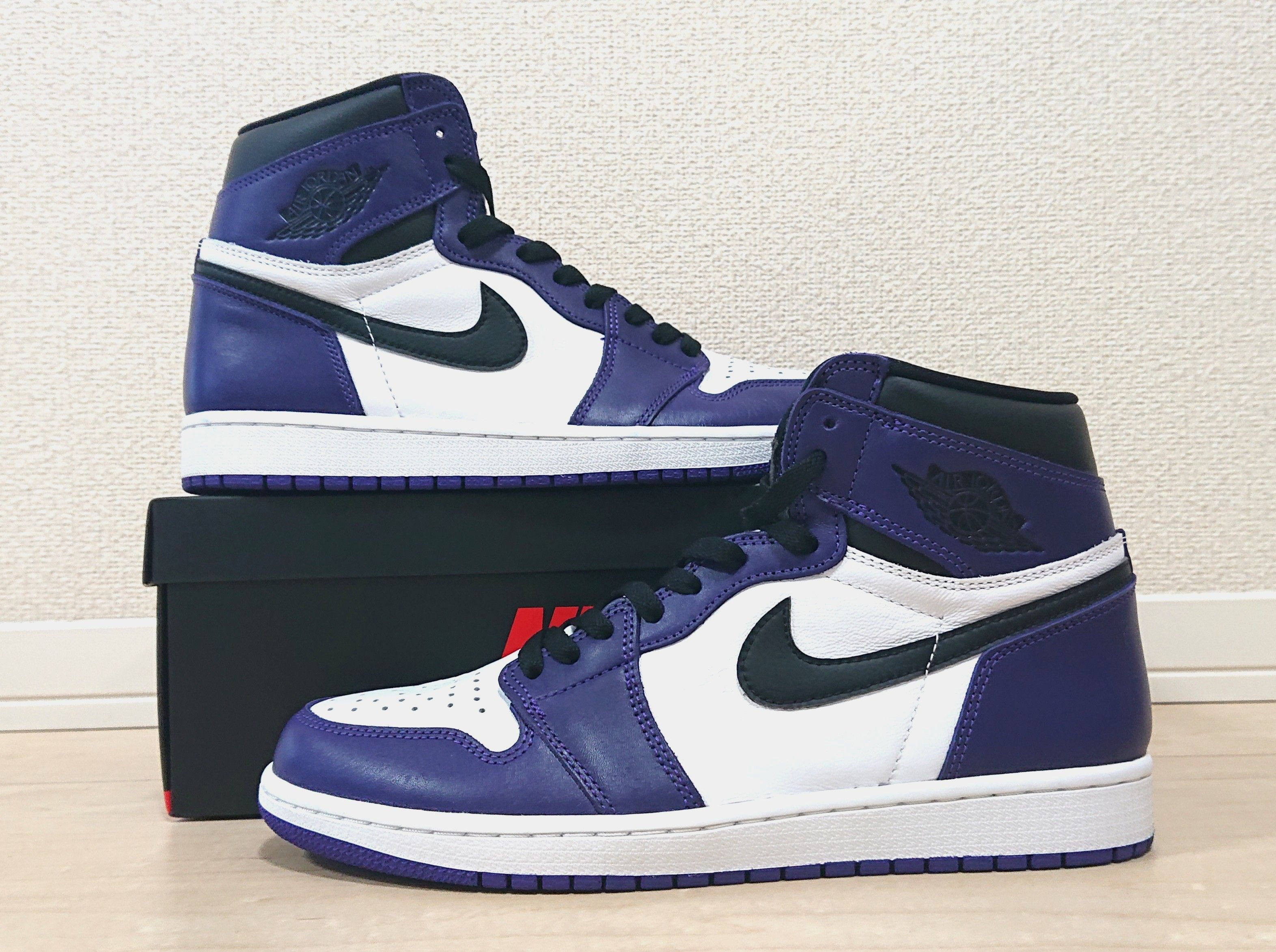 Nike Air Jordan 1 Retro High OG "Court Purple White/Black" (2020)