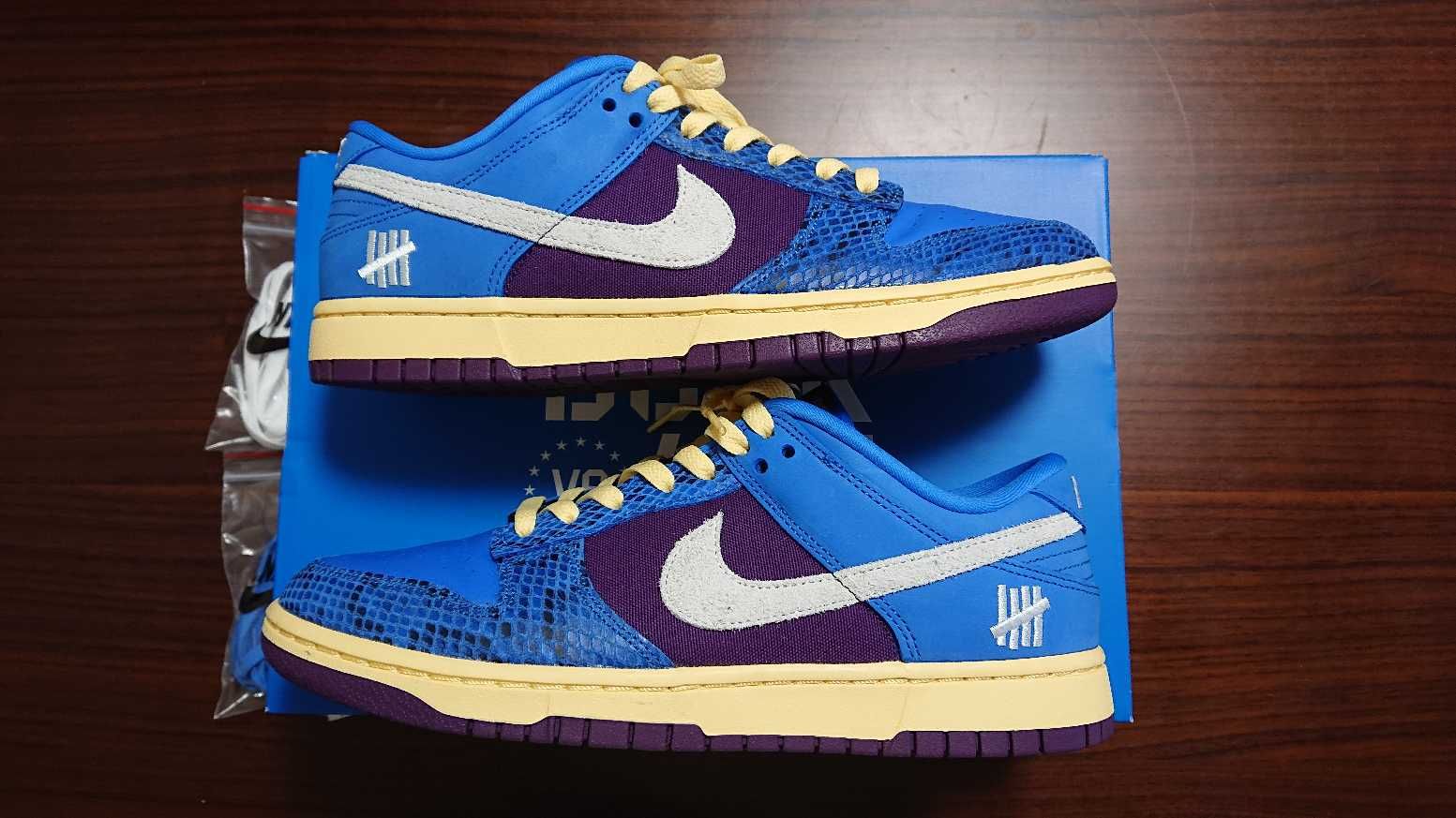 UNDEFEATED × Nike Dunk Low SP "Royal"