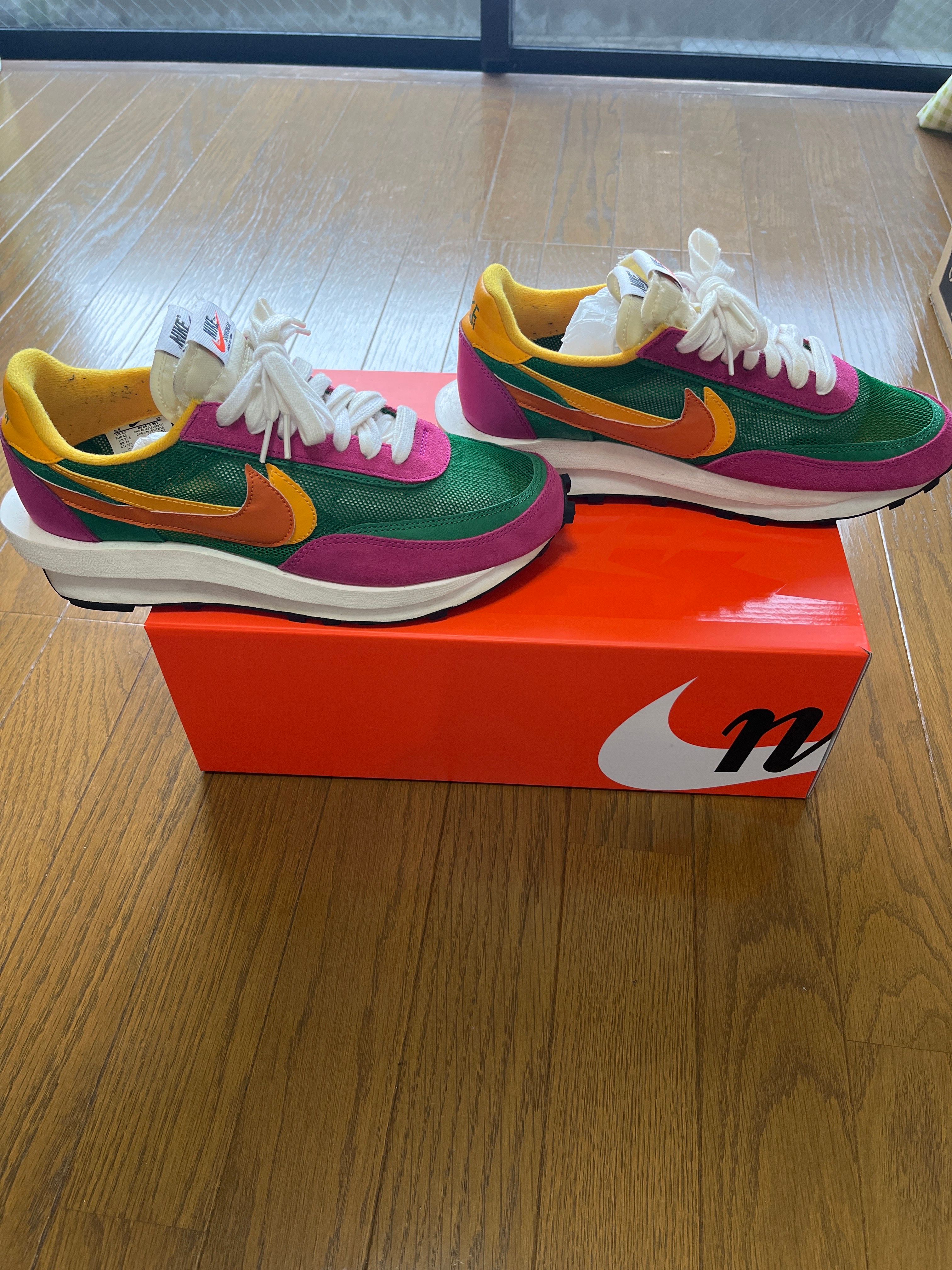 sacai × Nike LDV Waffle "Pine/Green"