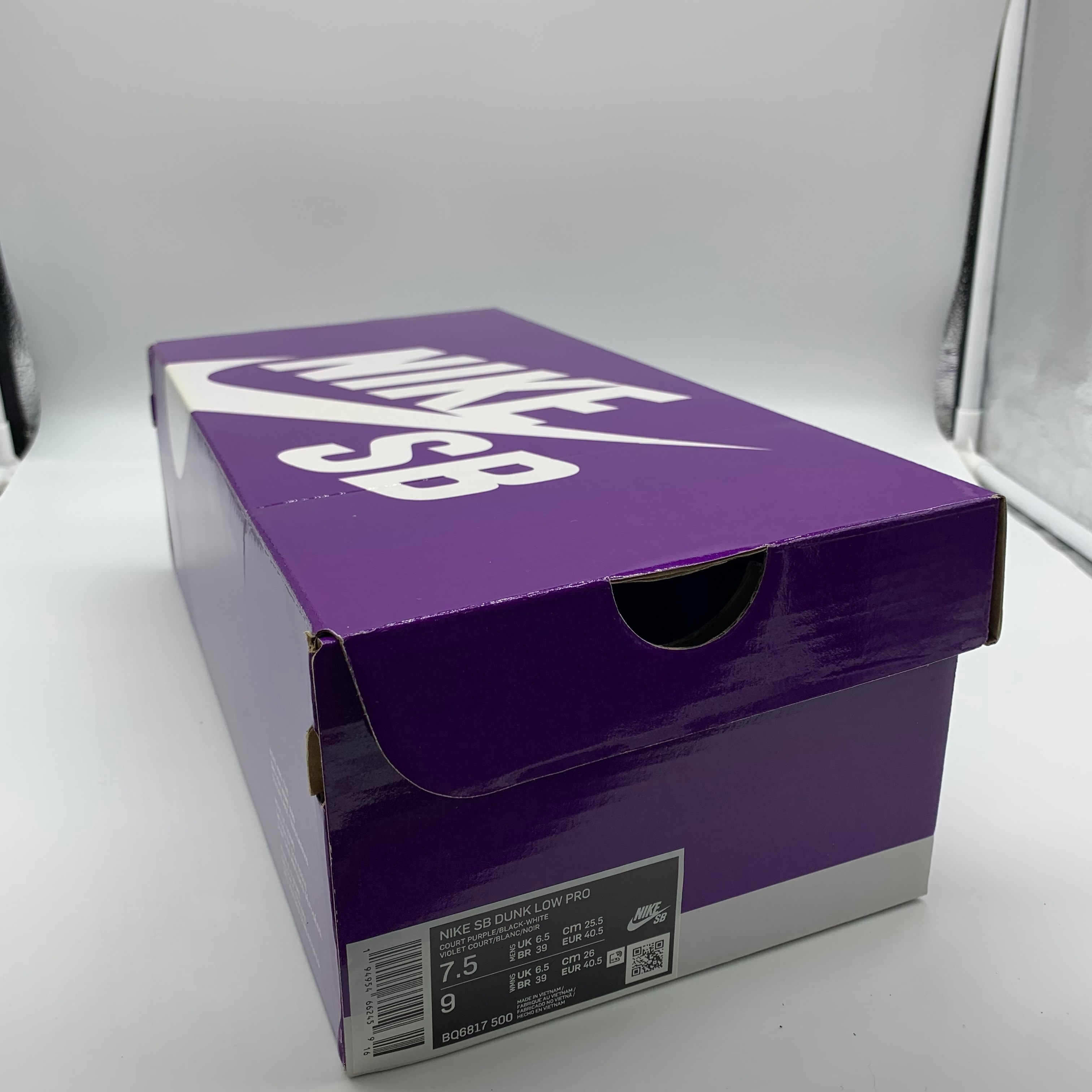 Nike SB Dunk Low Pro "Court Purple"