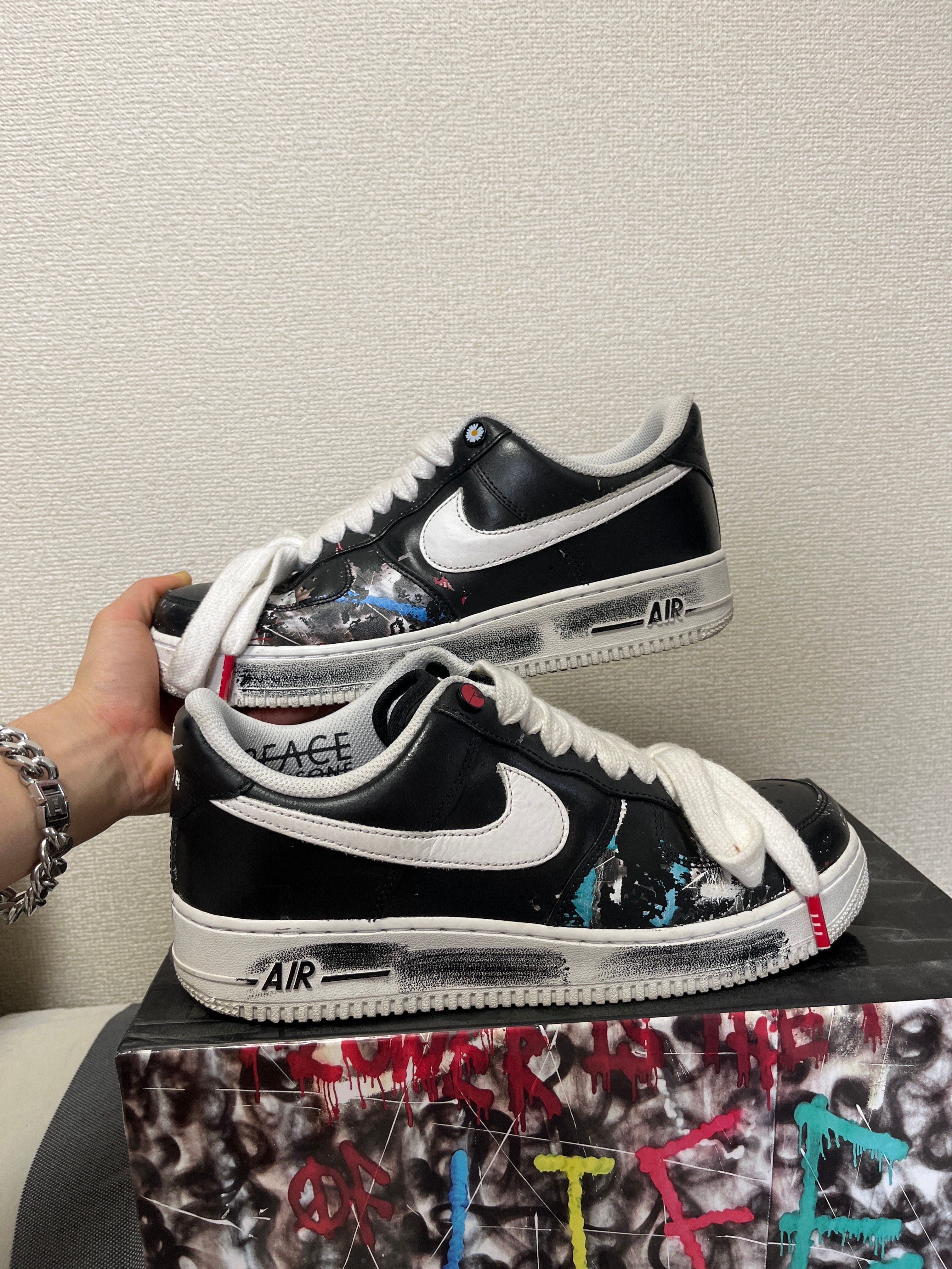 PEACEMINUSONE × Nike Air Force 1 Low Para Noise "Black" / G-DRAGON