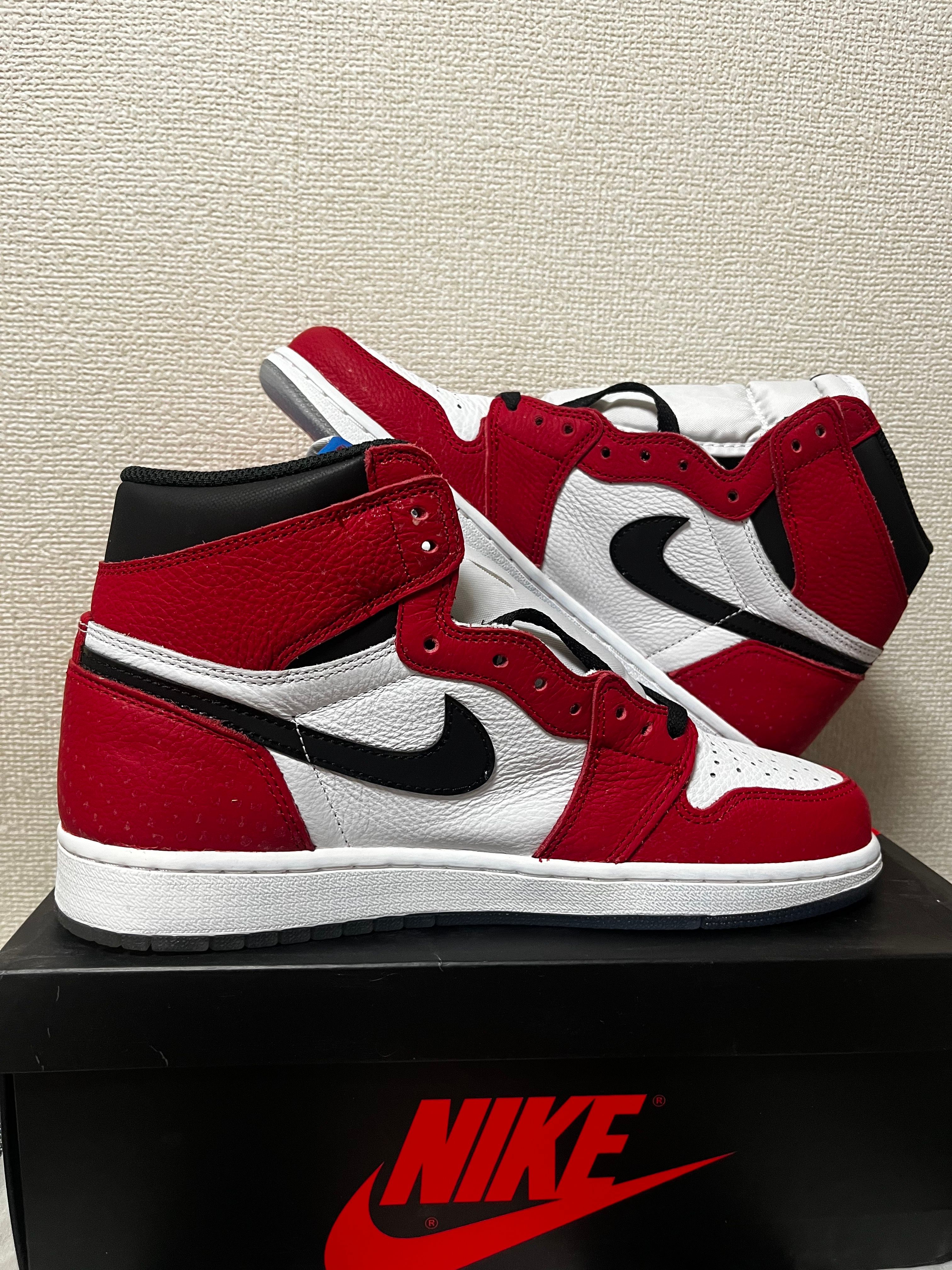 Spiderman × Nike Air Jordan 1 Origin Story "Gym Red/White/Photo Blue/Black"