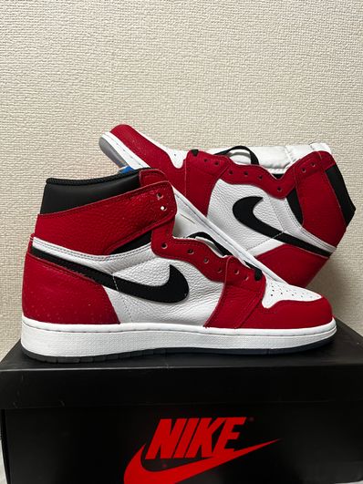 Spiderman × Nike Air Jordan 1 Origin Story "Gym Red/White/Photo Blue/Black"