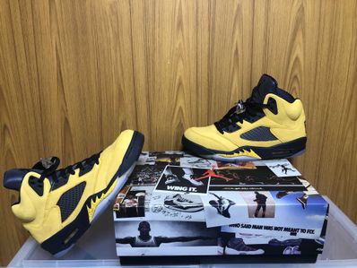 NIKE AIR JORDAN 5 "MICHIGAN"