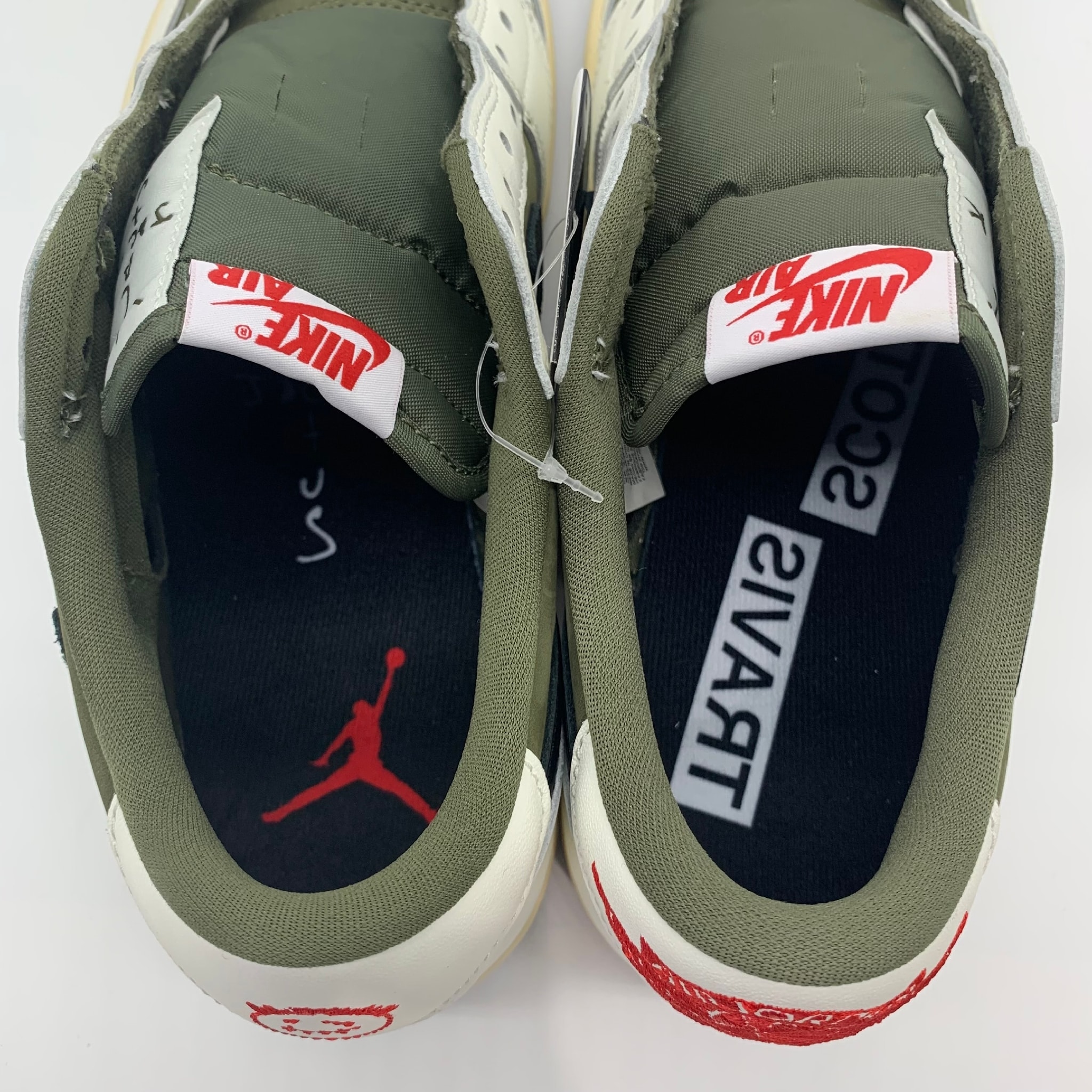 Travis Scott × Nike Air Jordan 1 Low OG SP "Reverse Olive"